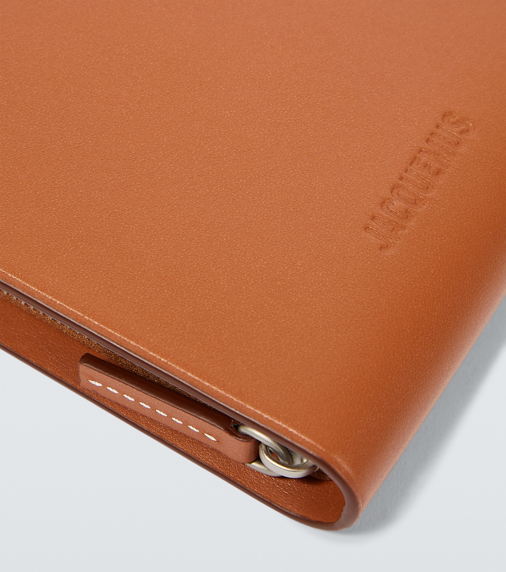 Le Gadju leather wallet with strap - 6