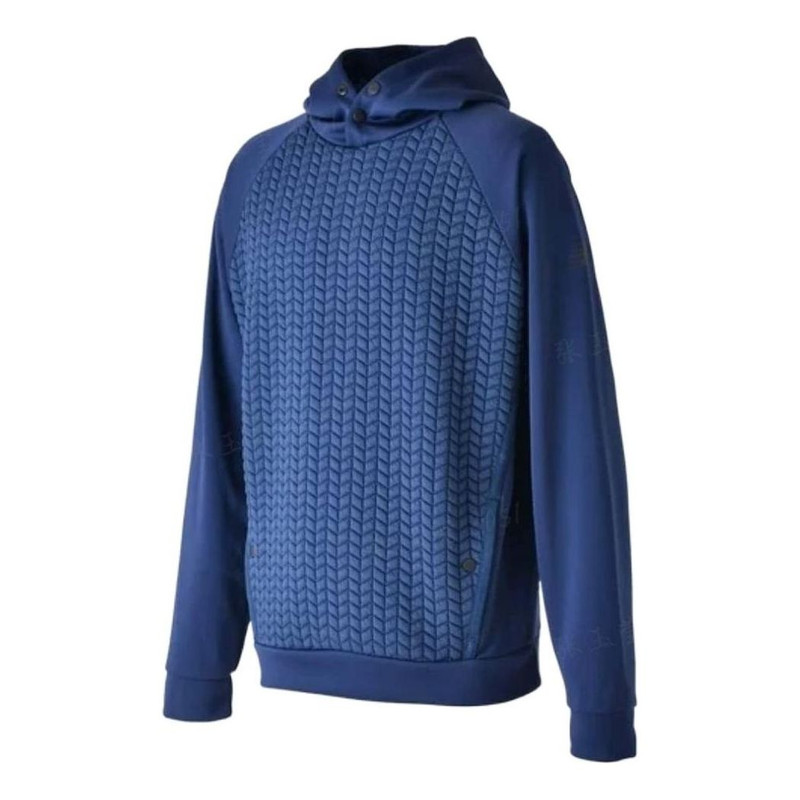 New Balance R.W.Tech Heat Loft Pullover Hoodie 'Natural Indigo' MT23155-NGO 1