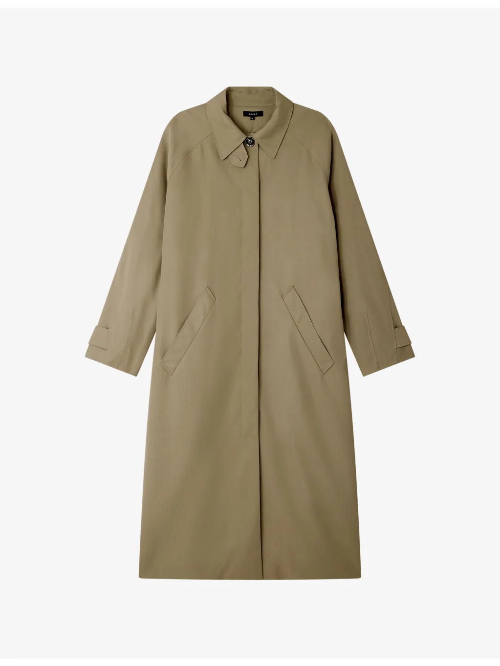 Fritz Relaxed-Fit Twill Trench Coat - 1