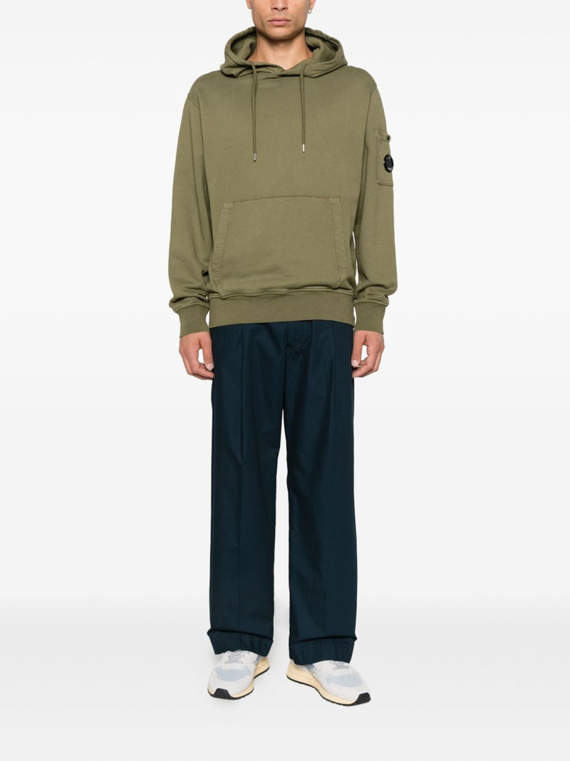 C.P. Company Lens-detail cotton hoodie outlook