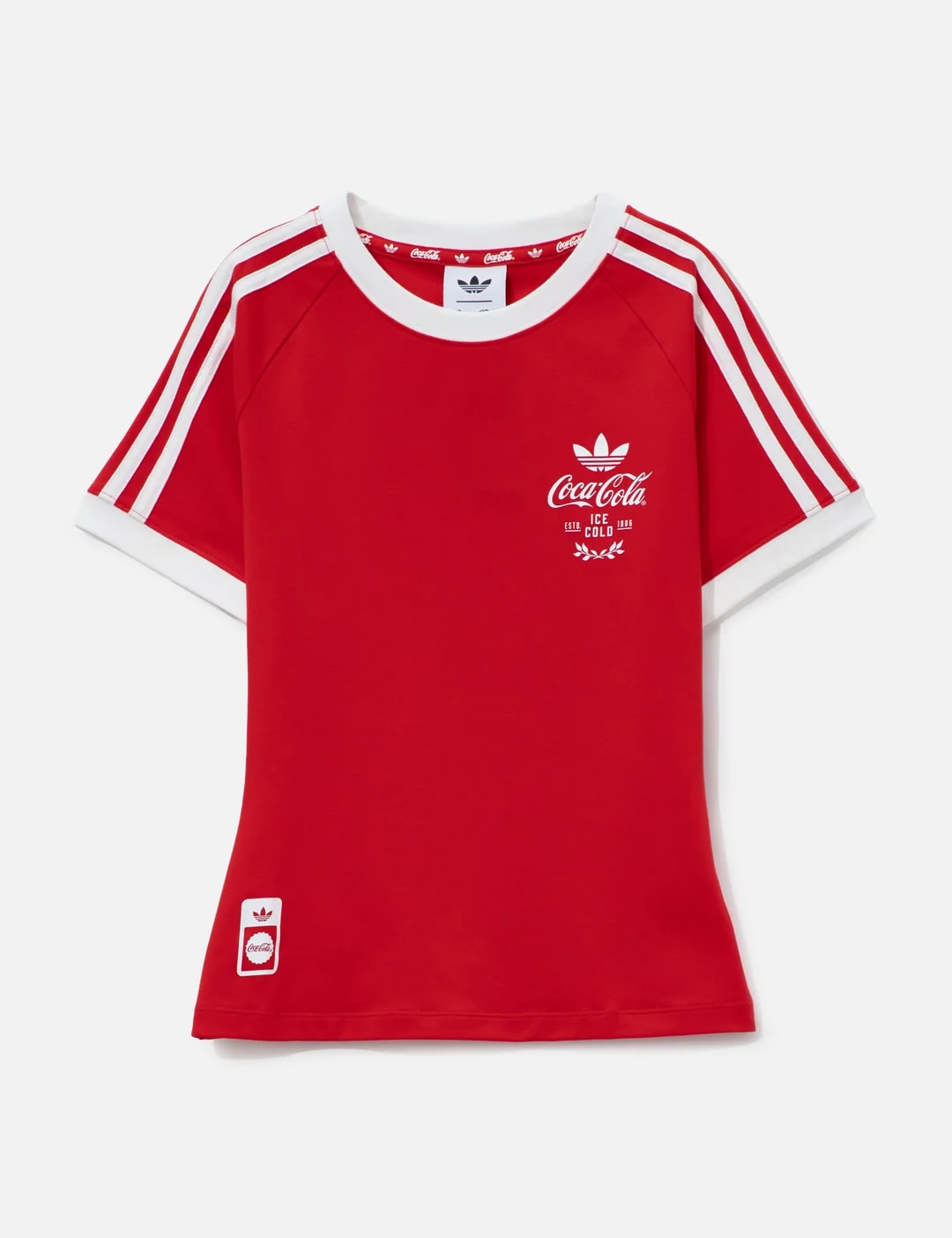 ADIDAS X COCA-COLA 3-STRIPES TEE - 1