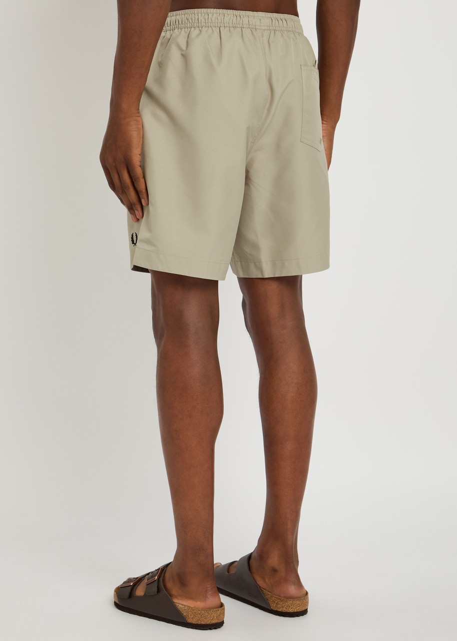 Fred Perry Logo-embroidered Shell Swim Shorts - 3