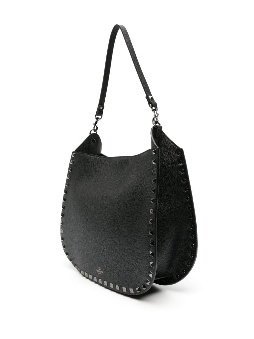 Rockstud leather shoulder bag - 2