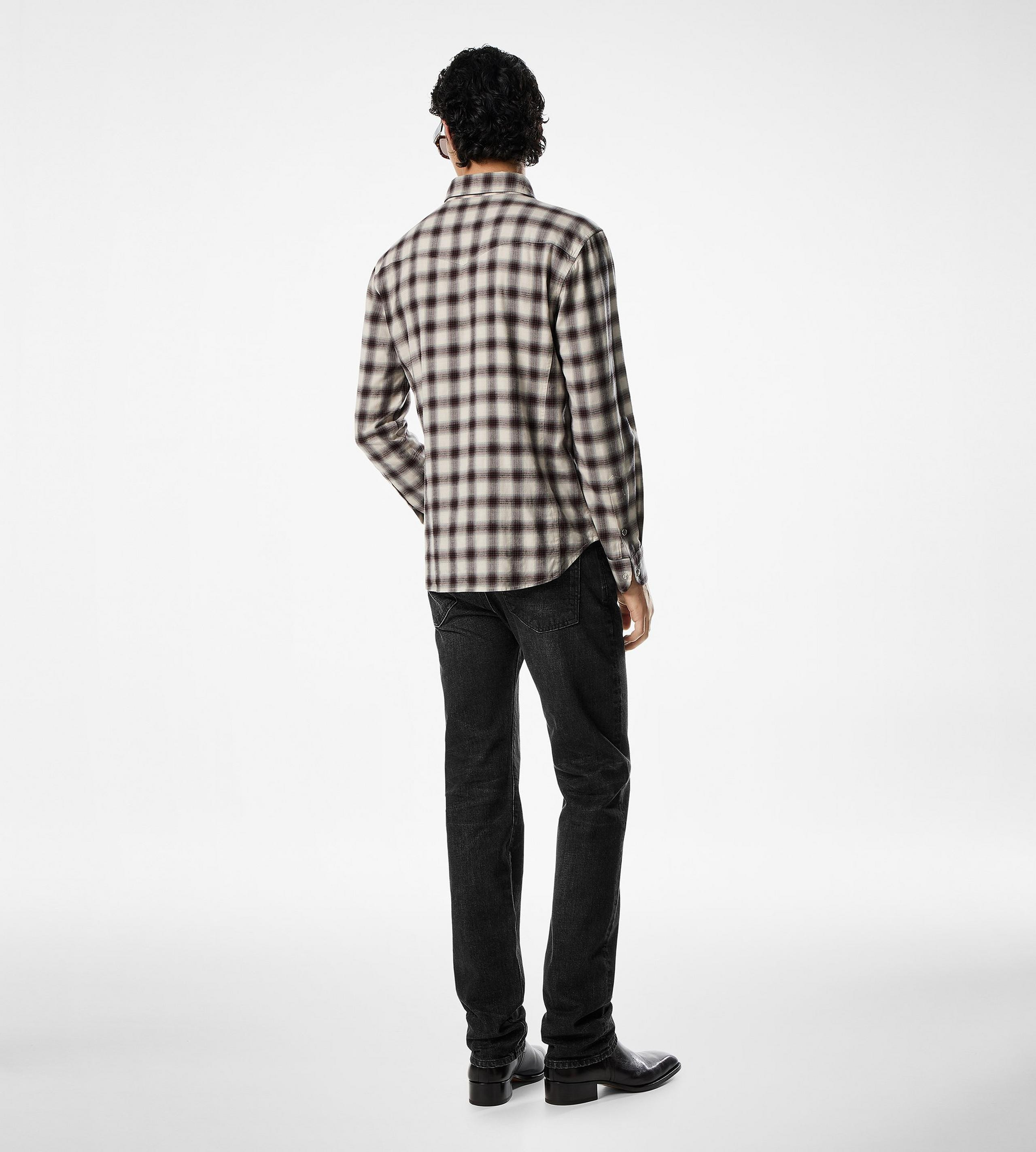 CHECK WESTERN SHIRT - 3