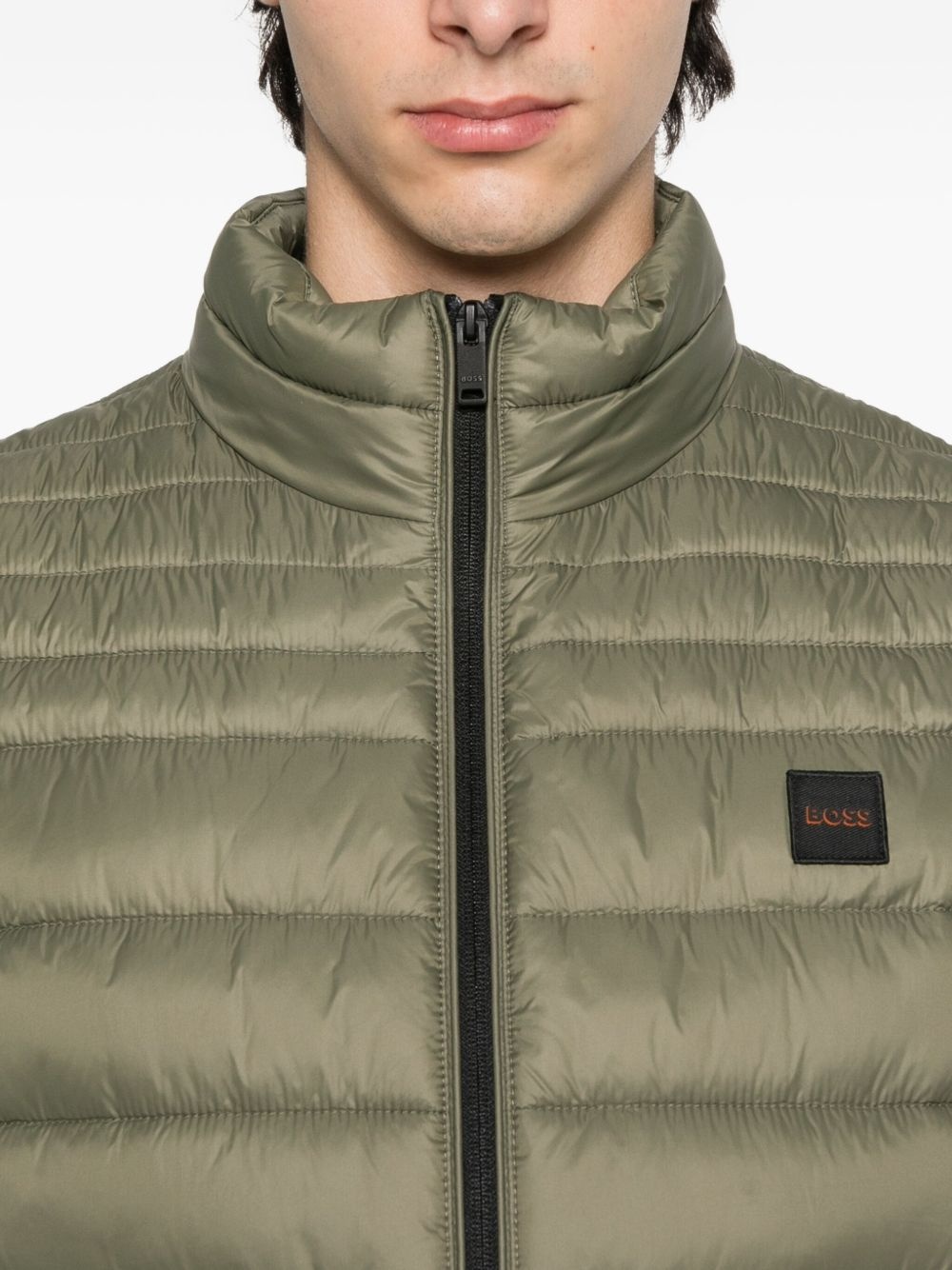 Odeno quilted zip-front gilet - 5