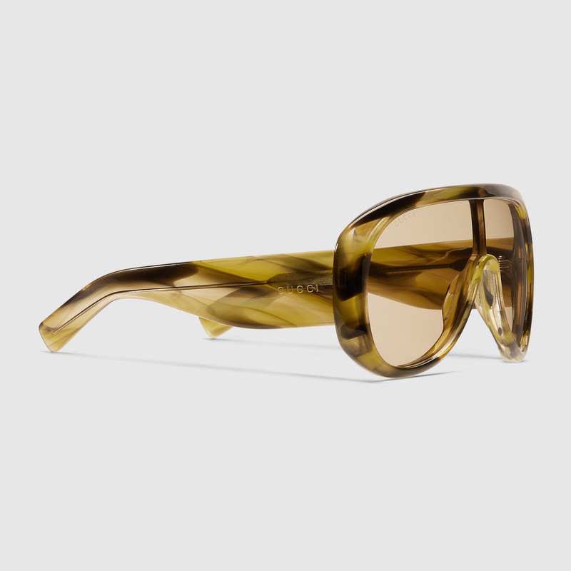 GUCCI Rectangular frame sunglasses outlook