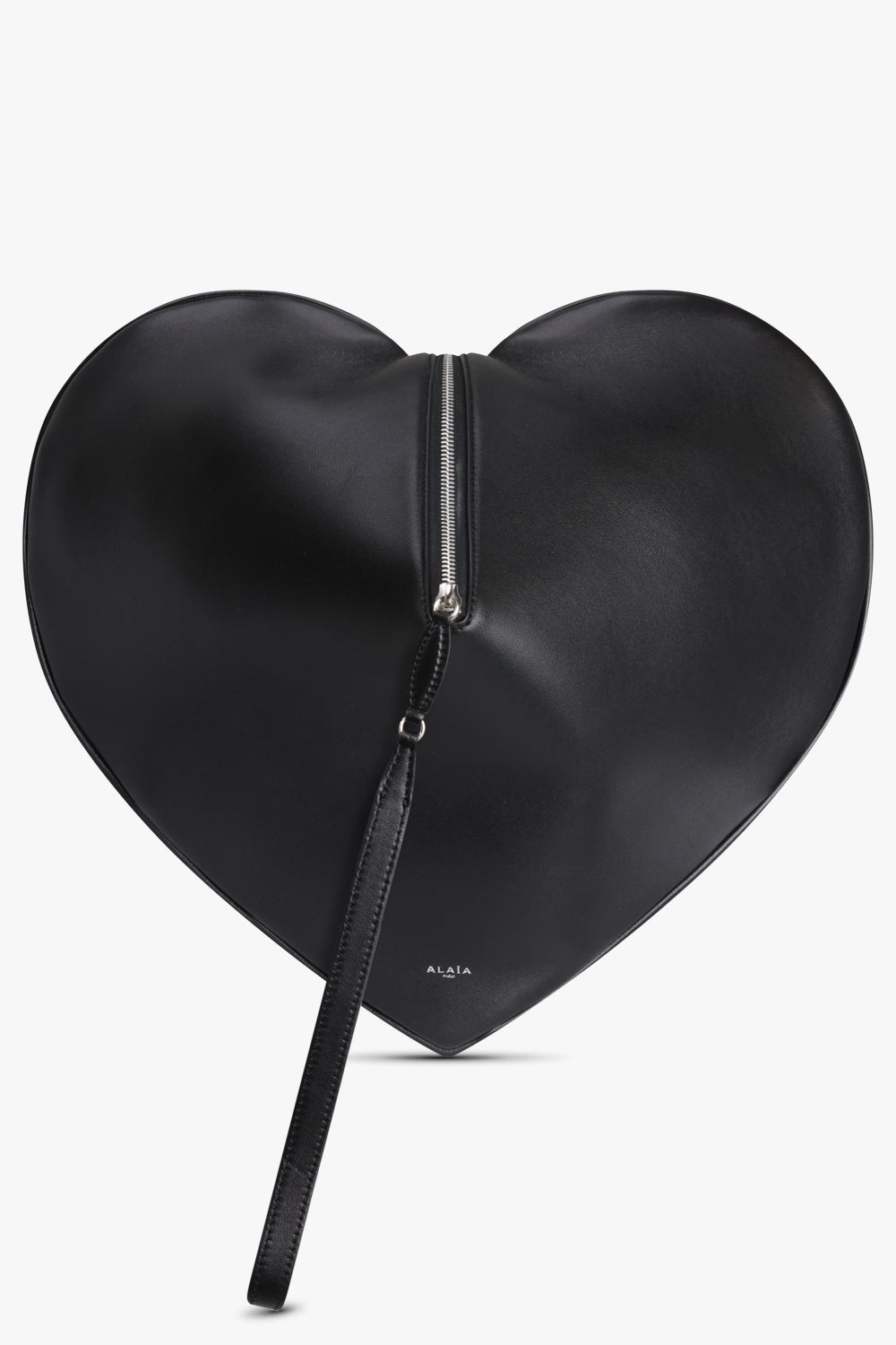 【ALAIA】le coeur oversized レザー クラッチ Alaïa LE COEUR OVERSIZED LEATHER CLUTCH | BLACK | parlourx