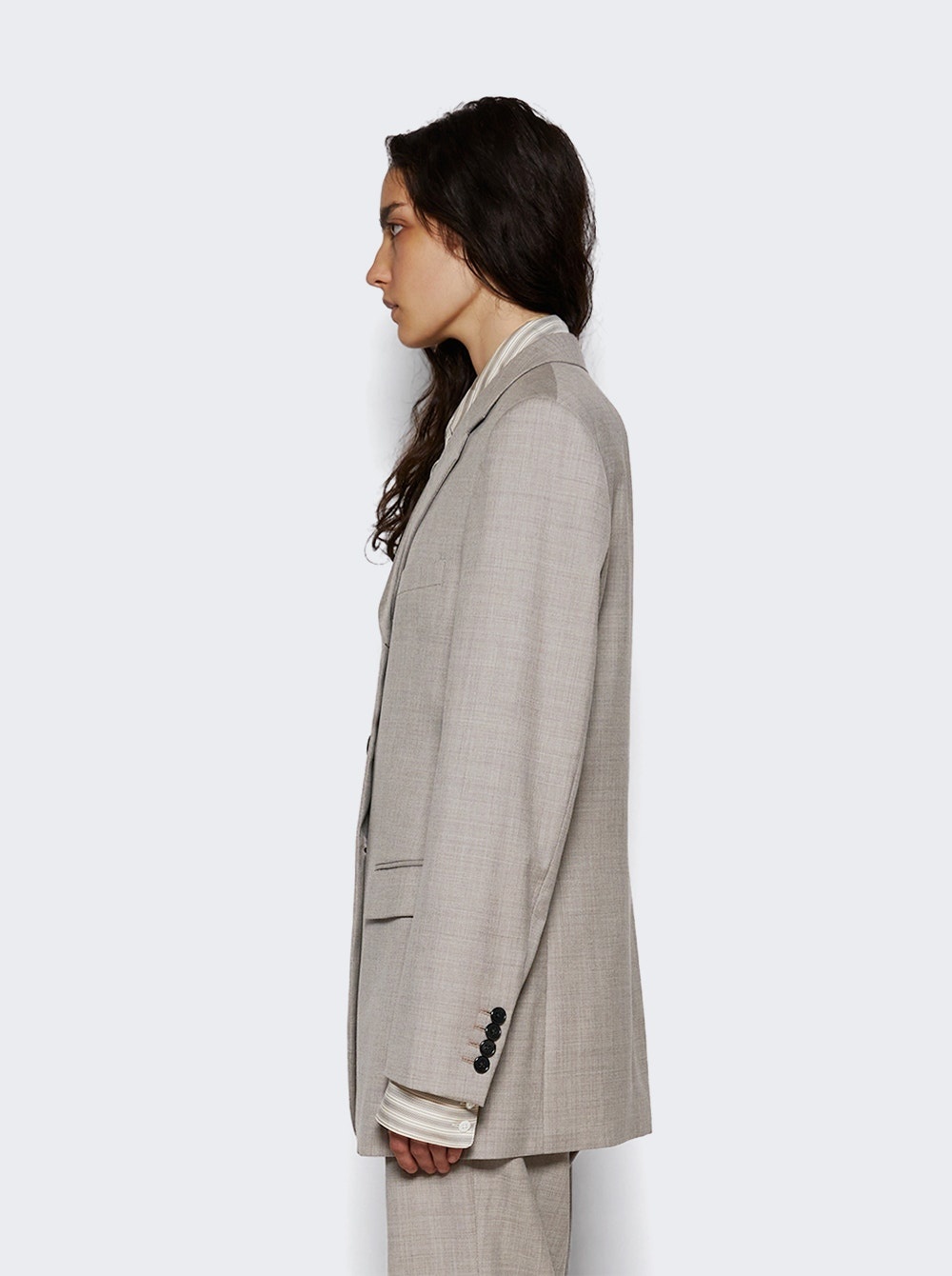 Selene Jacket Beige Melange - 4