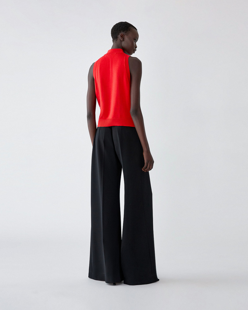 Sleeveless Mock-Neck Top 3