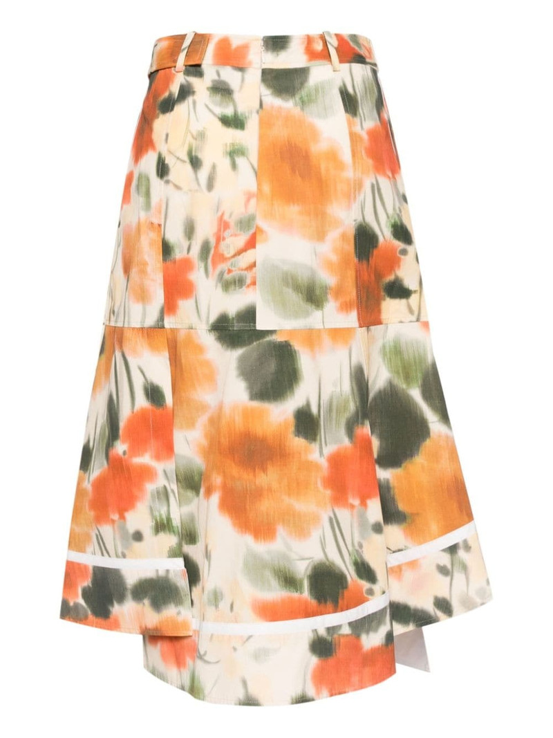 3.1 Phillip Lim floral-printed midi skirt outlook