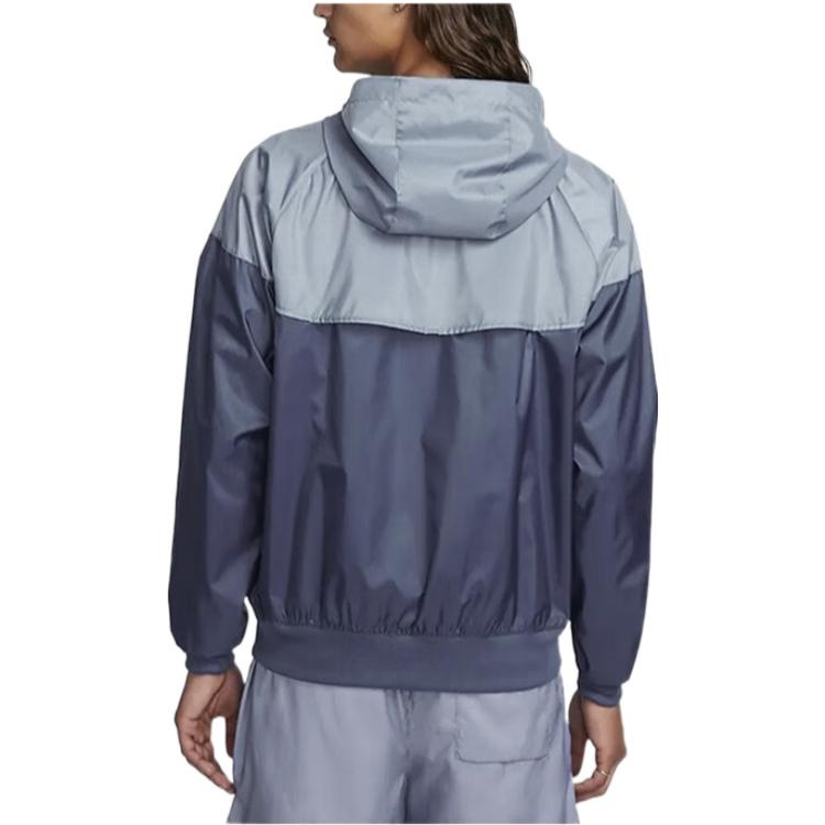 Nike Sportswear Windrunner Hooded Jacket 'Blue Grey' DA0001-491 - 4