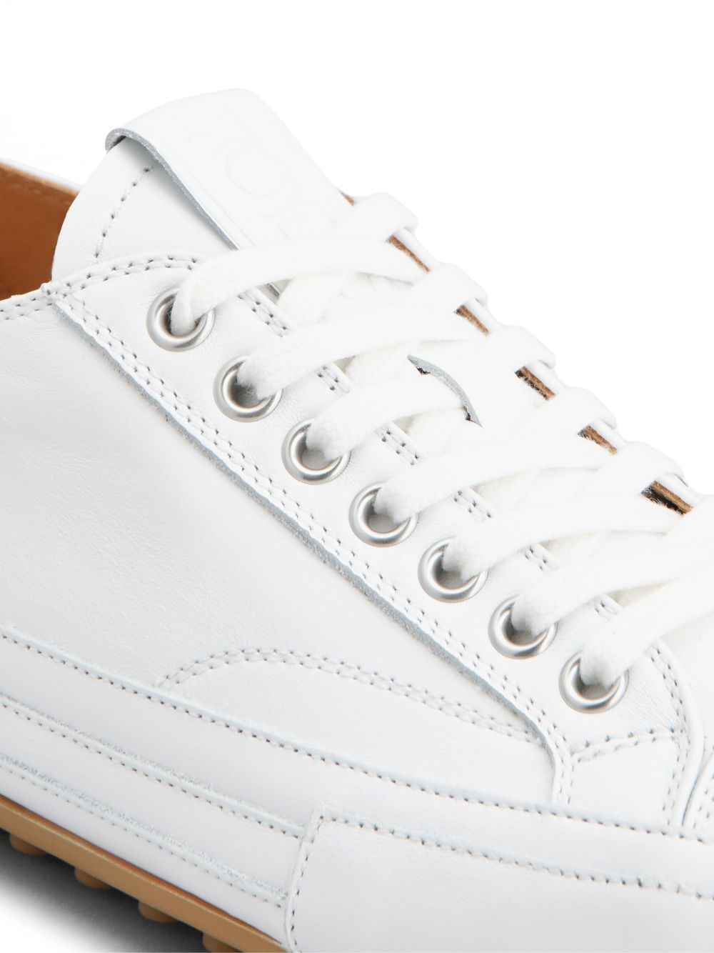 leather sneakers - 5