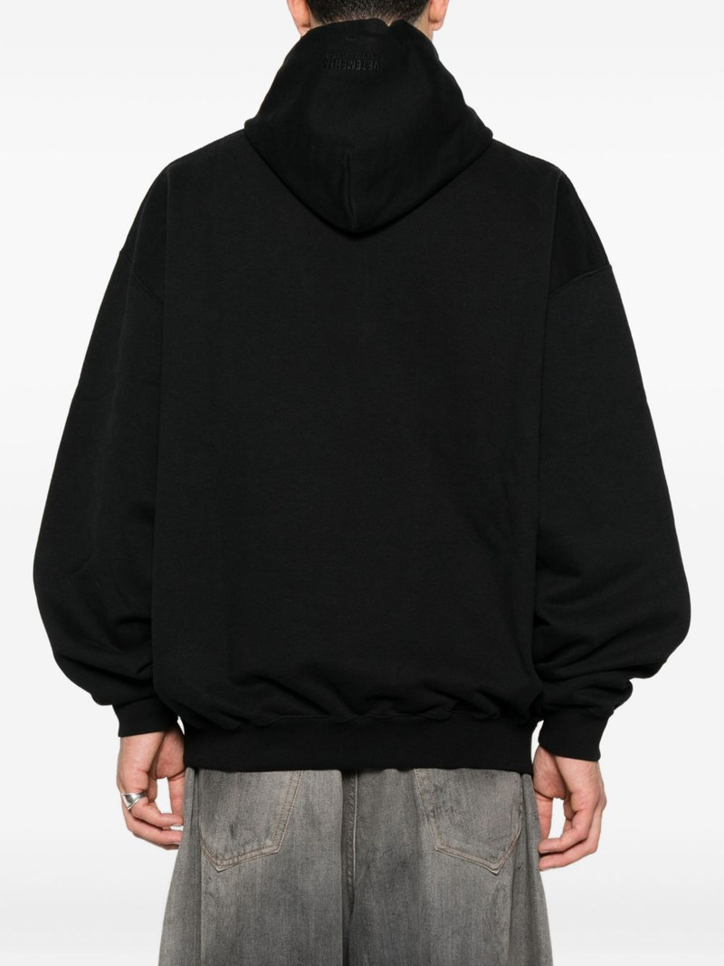 logo-embroidered hoodie 4