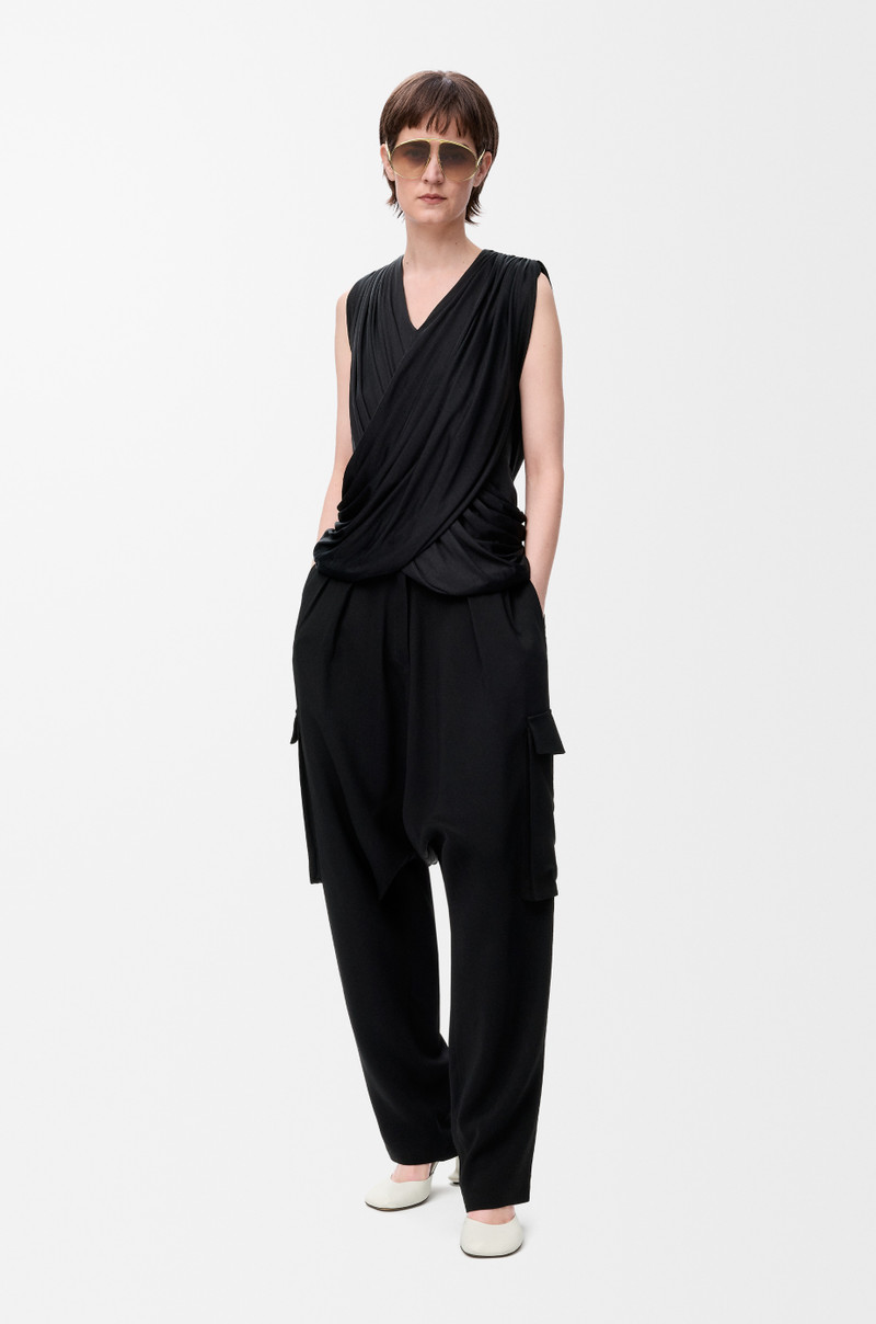 Loewe Draped top in silk outlook