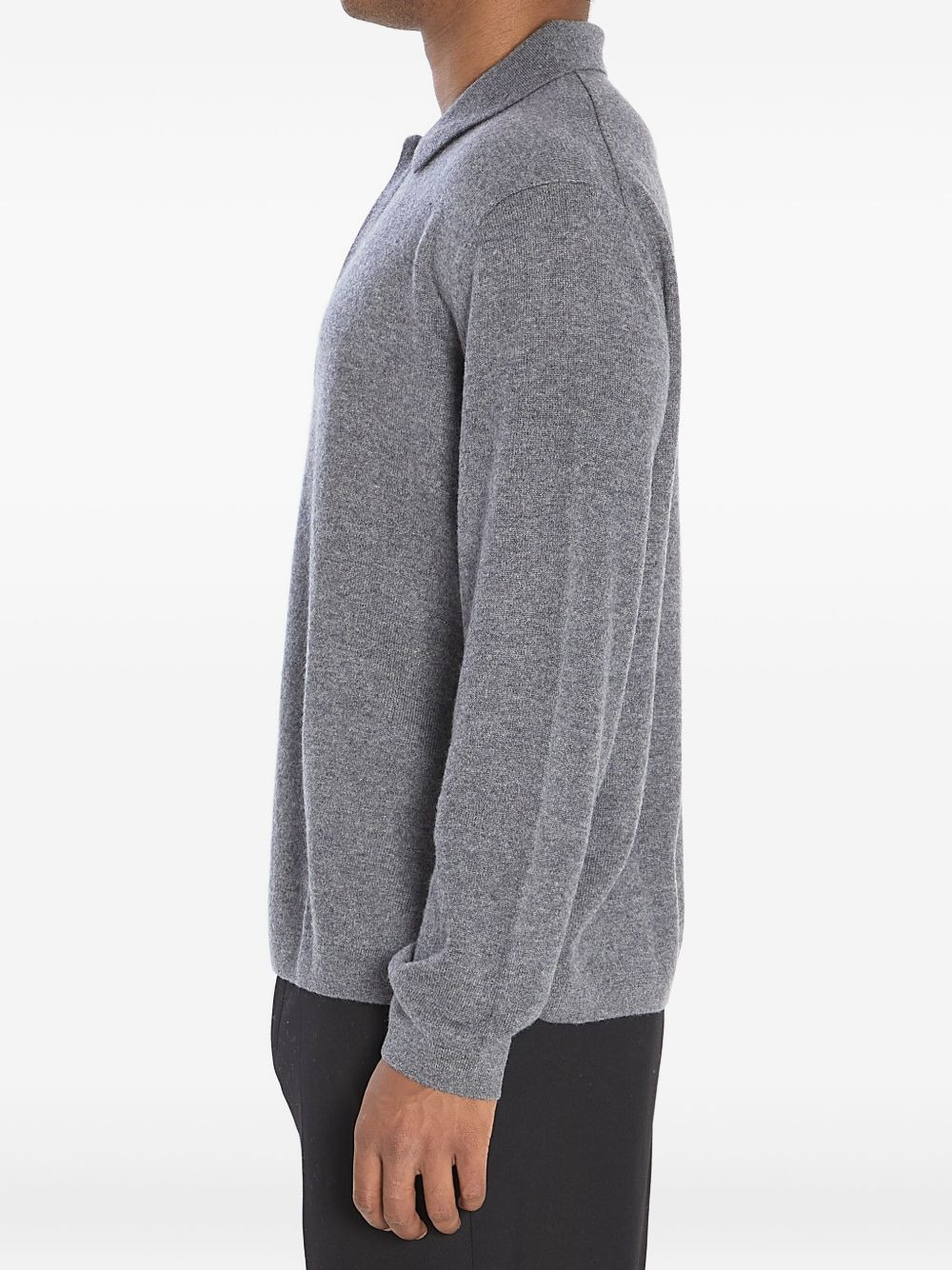 Emil cashmere polo shirt - 3