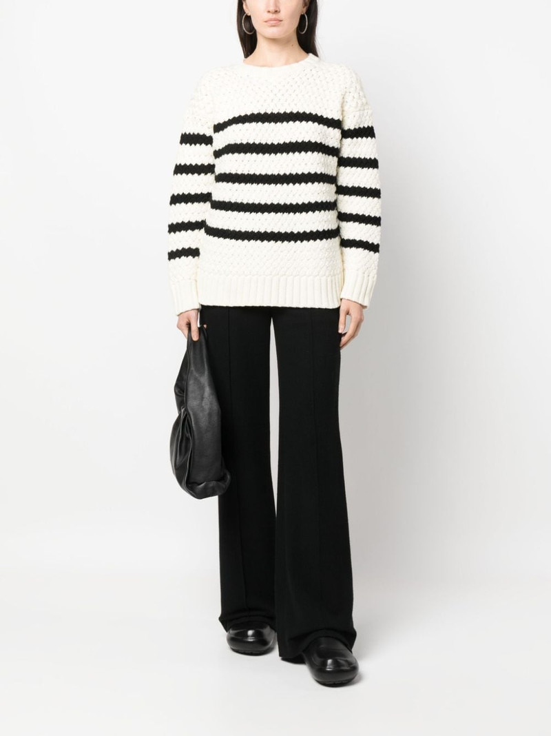 Alanui The Mariner striped wool jumper outlook