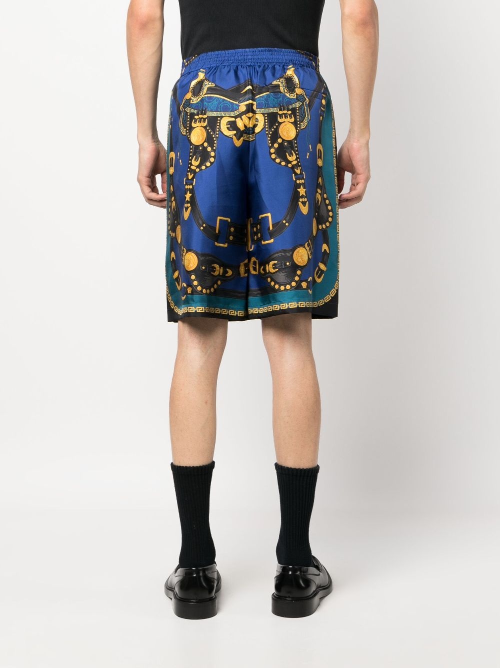 Medusa Harness silk shorts - 4