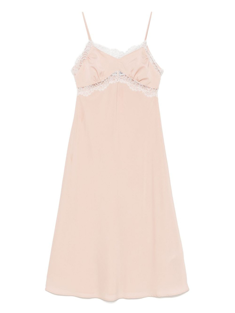 lace-trim midi dress 1