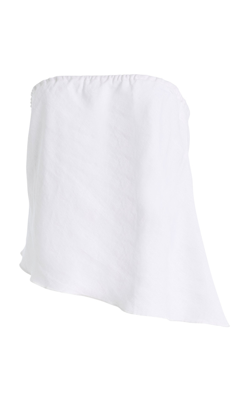 Line Linen Top white 1