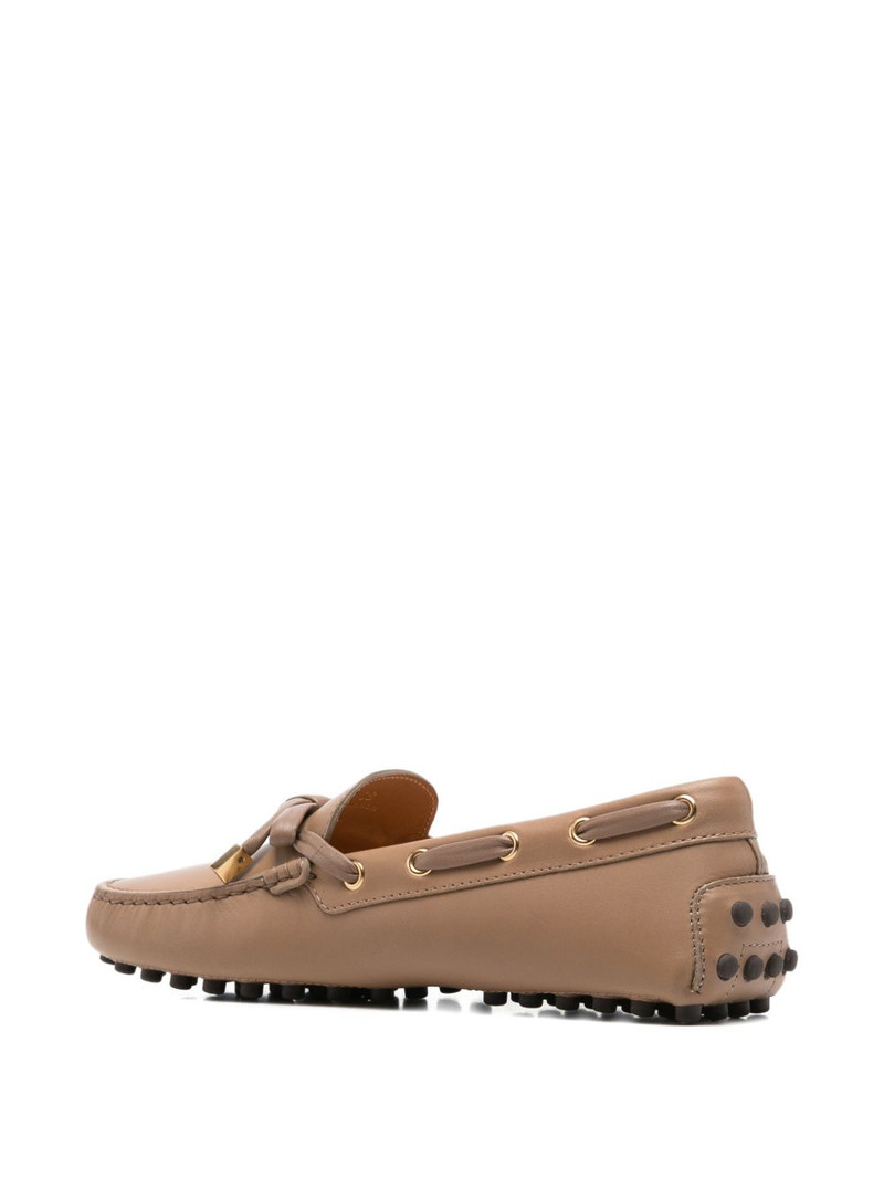knot-upper leather loafers 3