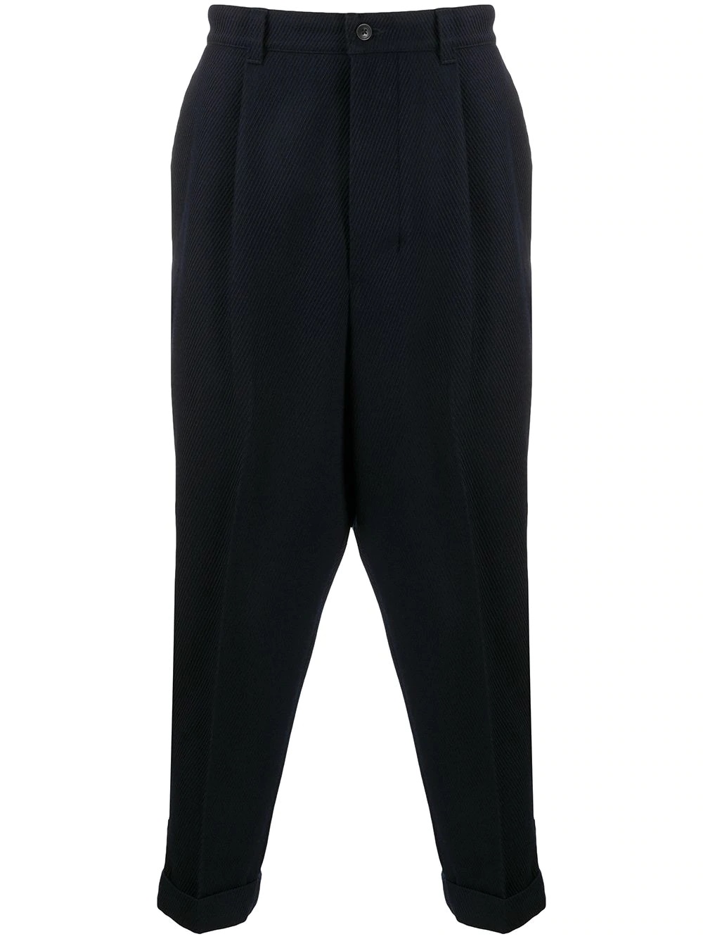 oversized carrot fit trousers - 1