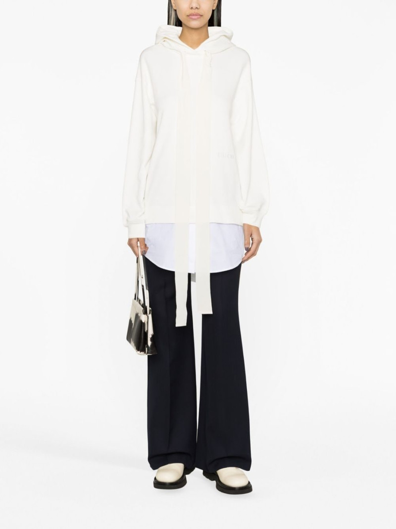 PATOU Trompe layered hoodie outlook