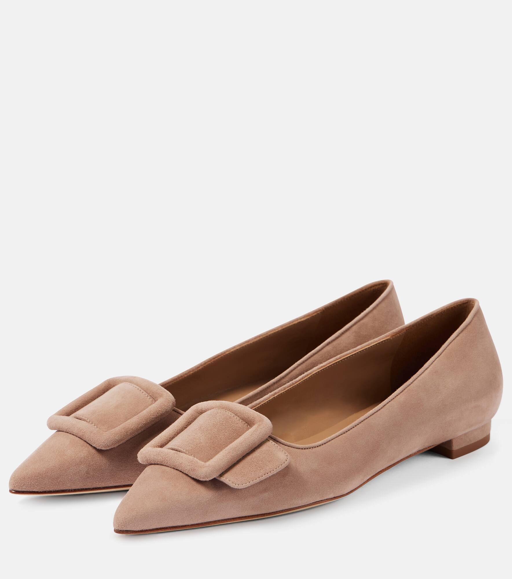 Maysalepumpflat suede ballet flats - 4