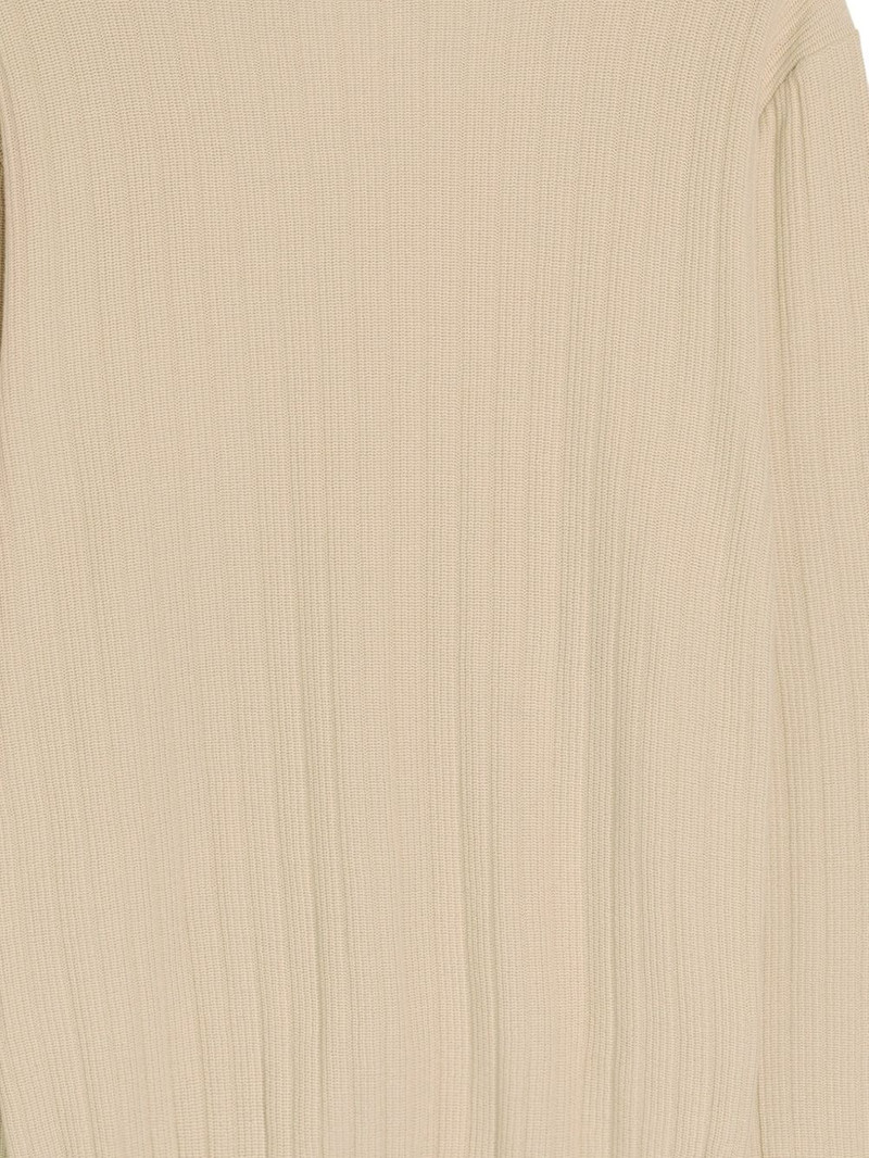 LARDINI ribbed crew-neck sweater outlook