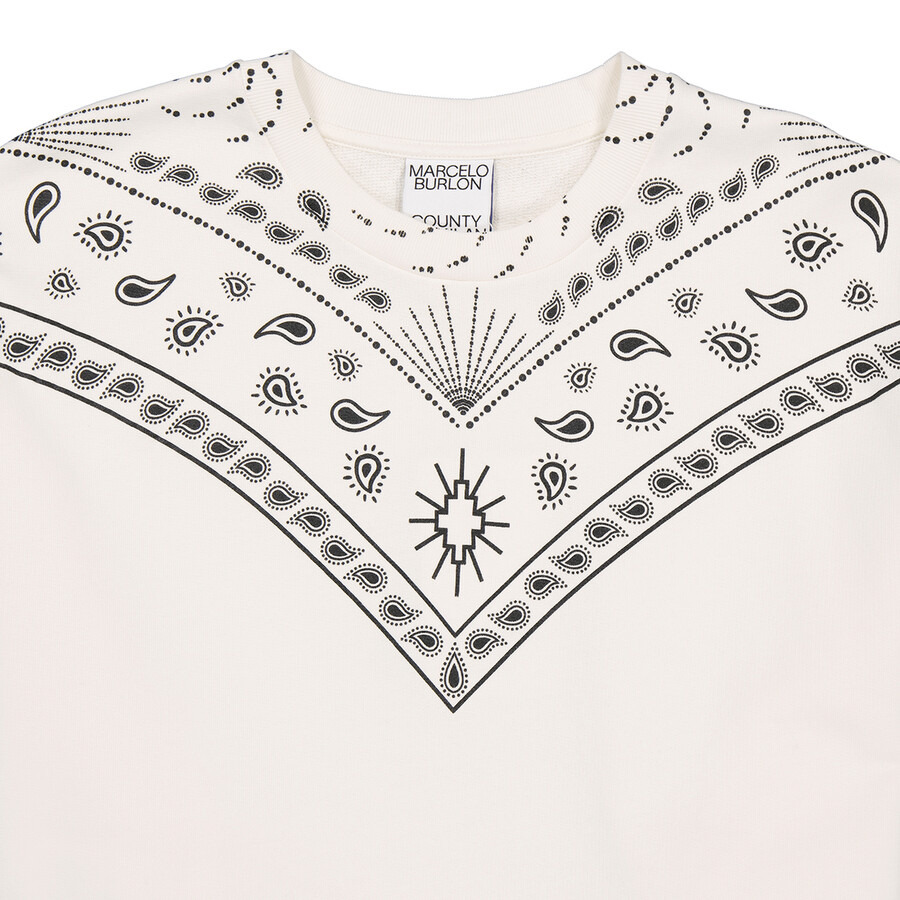 Marcelo Burlon Bandana Comfort Crewneck Sweatshirt - 2