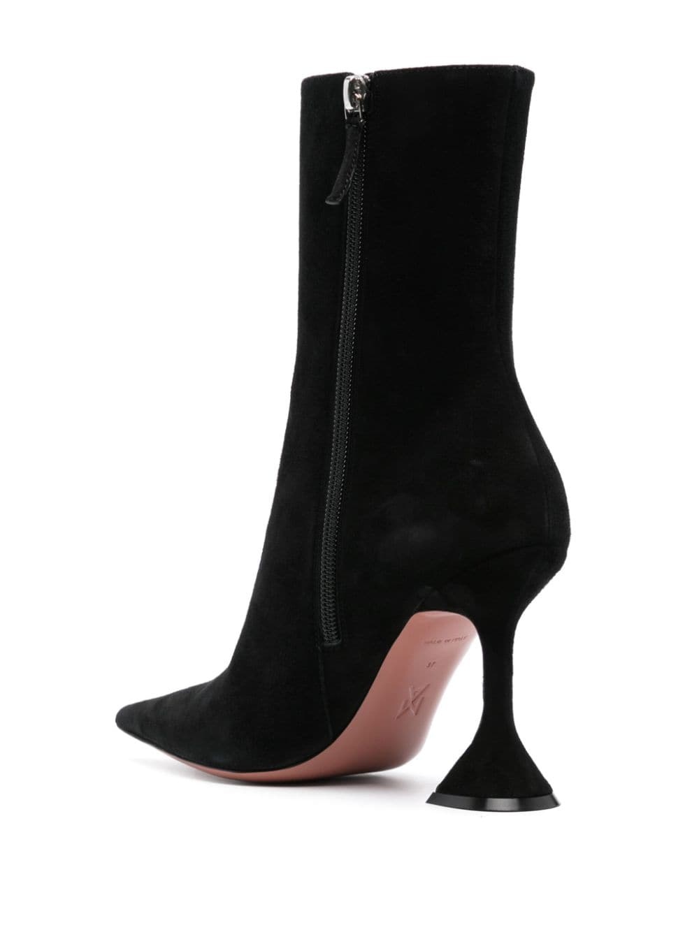 Giorgia 100mm suede ankle boots - 3