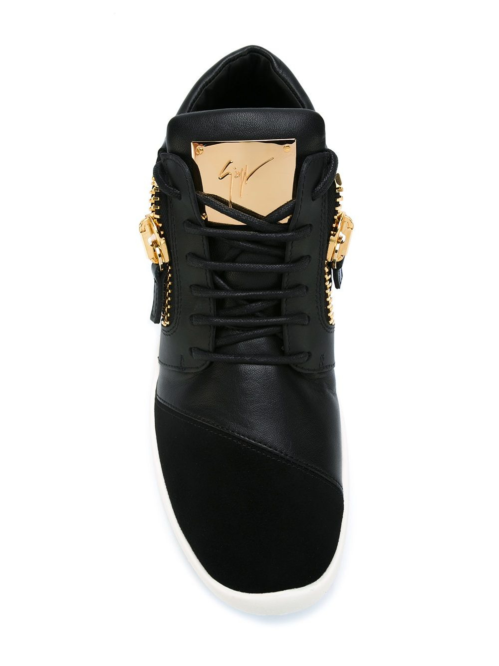 'Runner' mid-top sneakers - 4