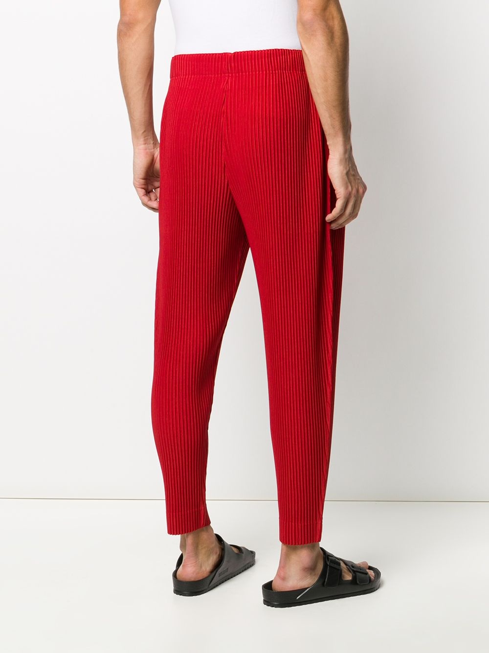 micro-pleated trousers - 4