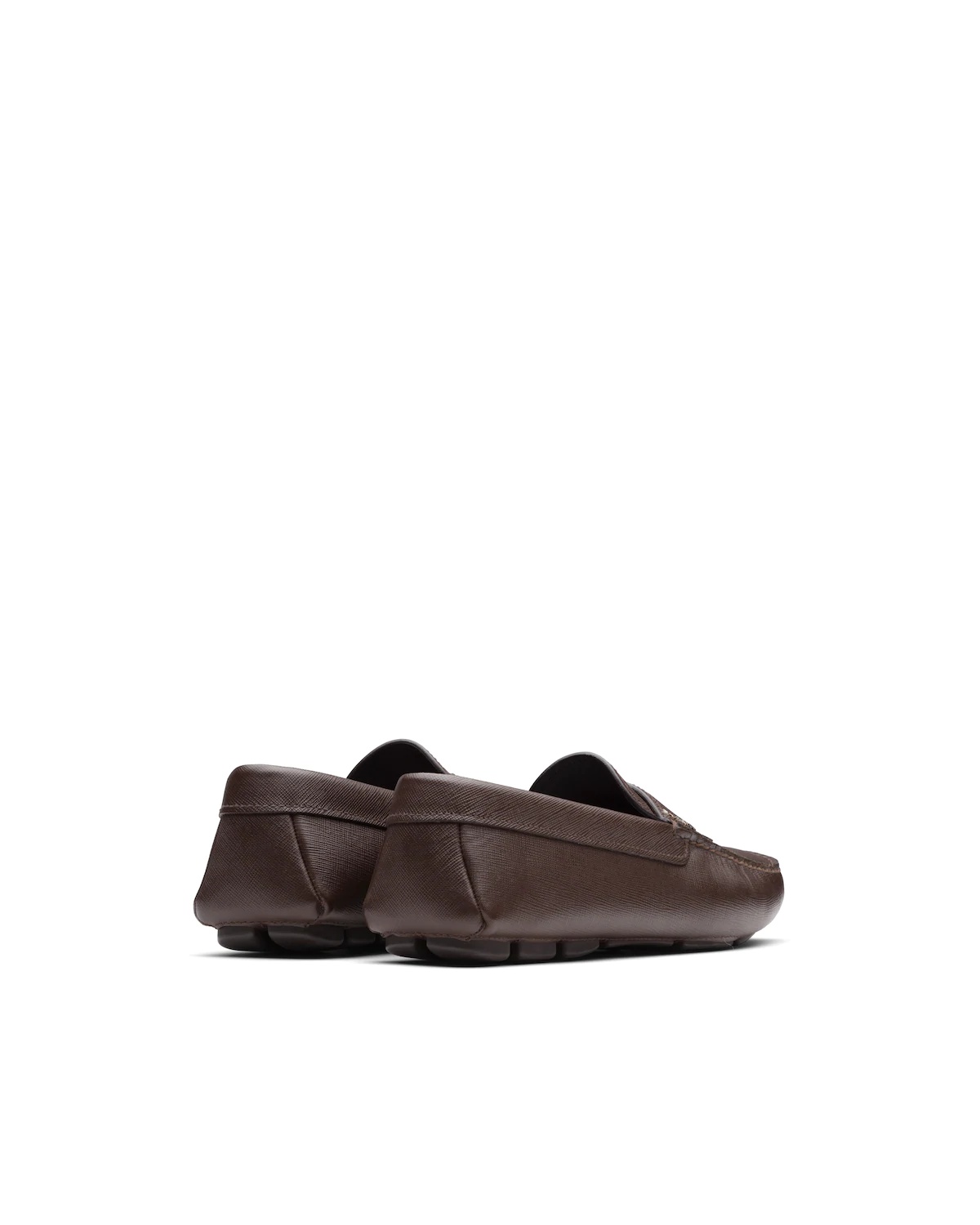 Saffiano leather loafers - 4