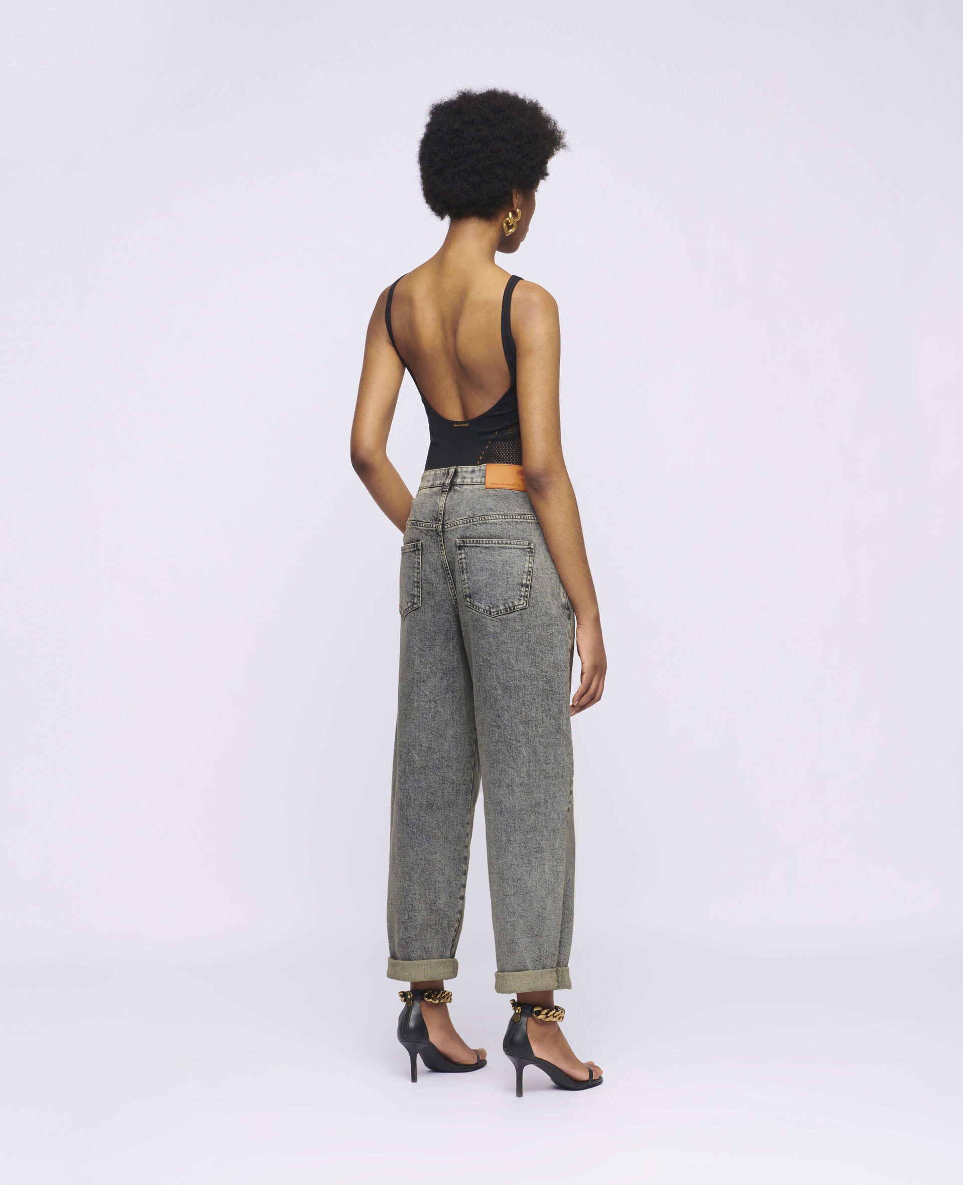 Logo Embroidered Jeans - 3