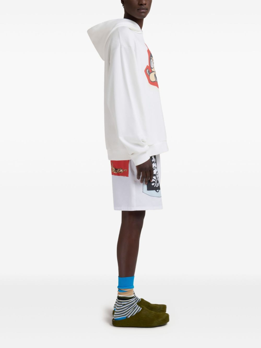 GRAPHIC-PRINT HOODIE - 5