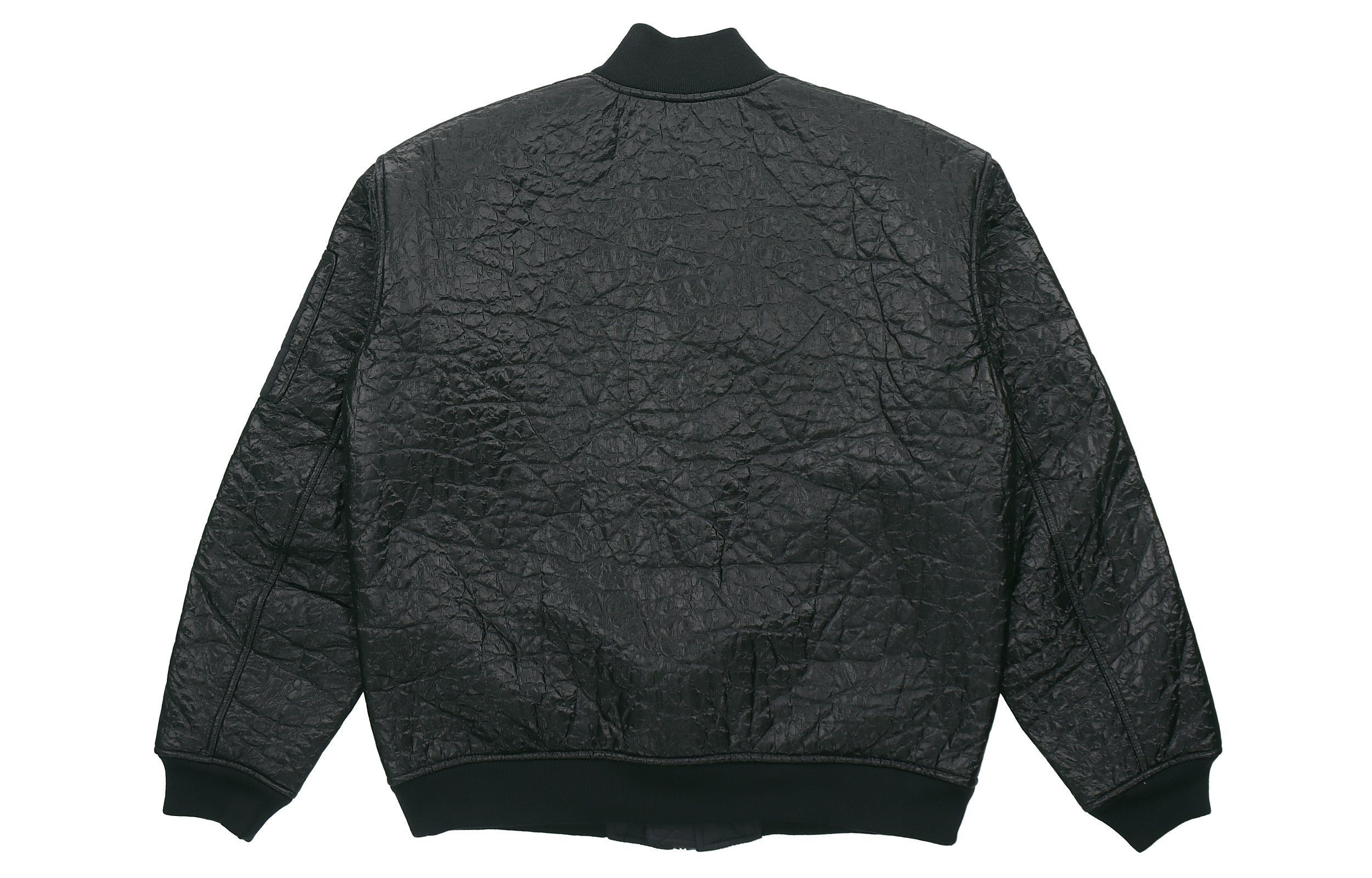 Air Jordan 23 Engineered MA-1 Men's Basketball Embroidered LOGO Baseball Jacket Black CD5713-010 - 2