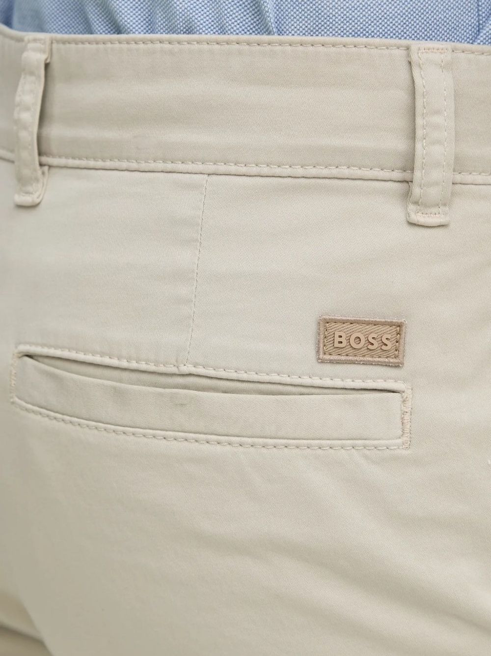 logo-plaque straight-leg trousers - 3