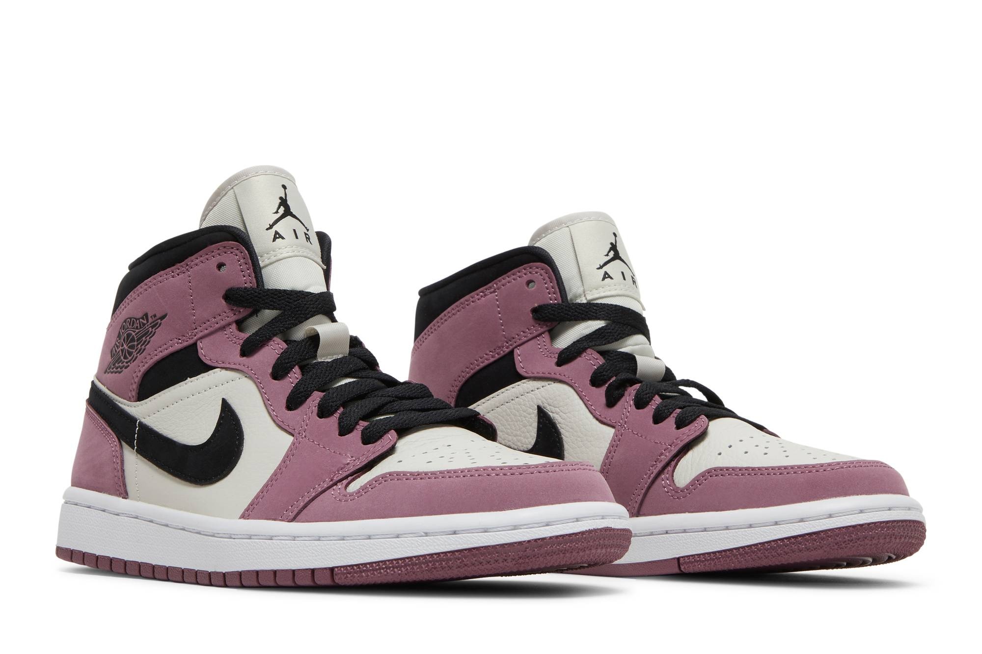 Wmns Air Jordan 1 Mid SE 'Berry Pink' - 8