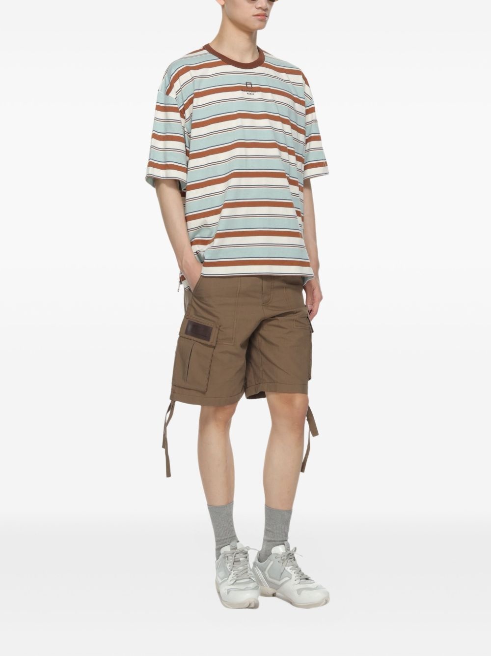 striped T-shirt - 3