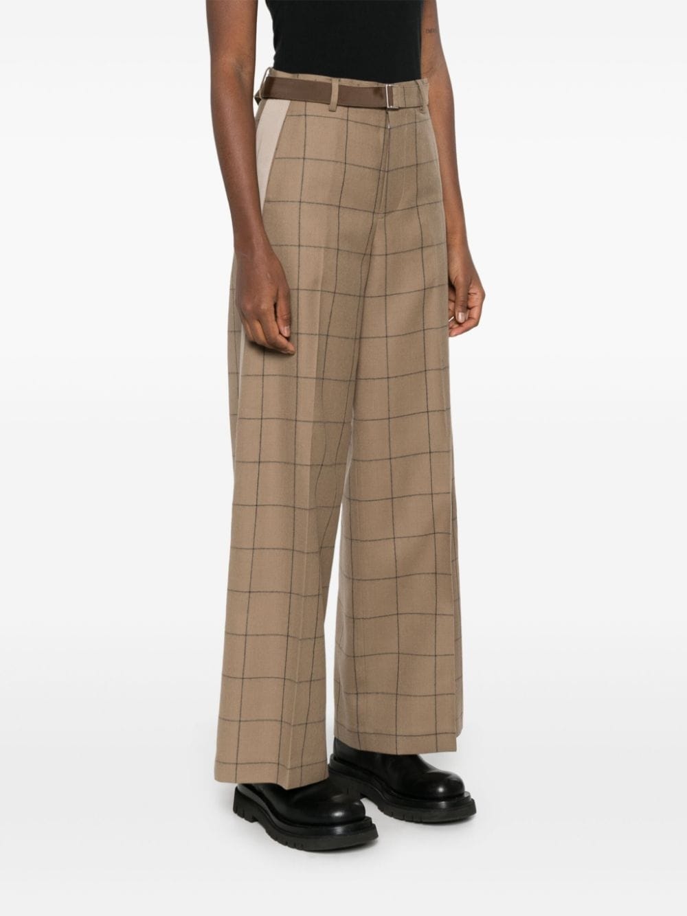 checked trousers - 3