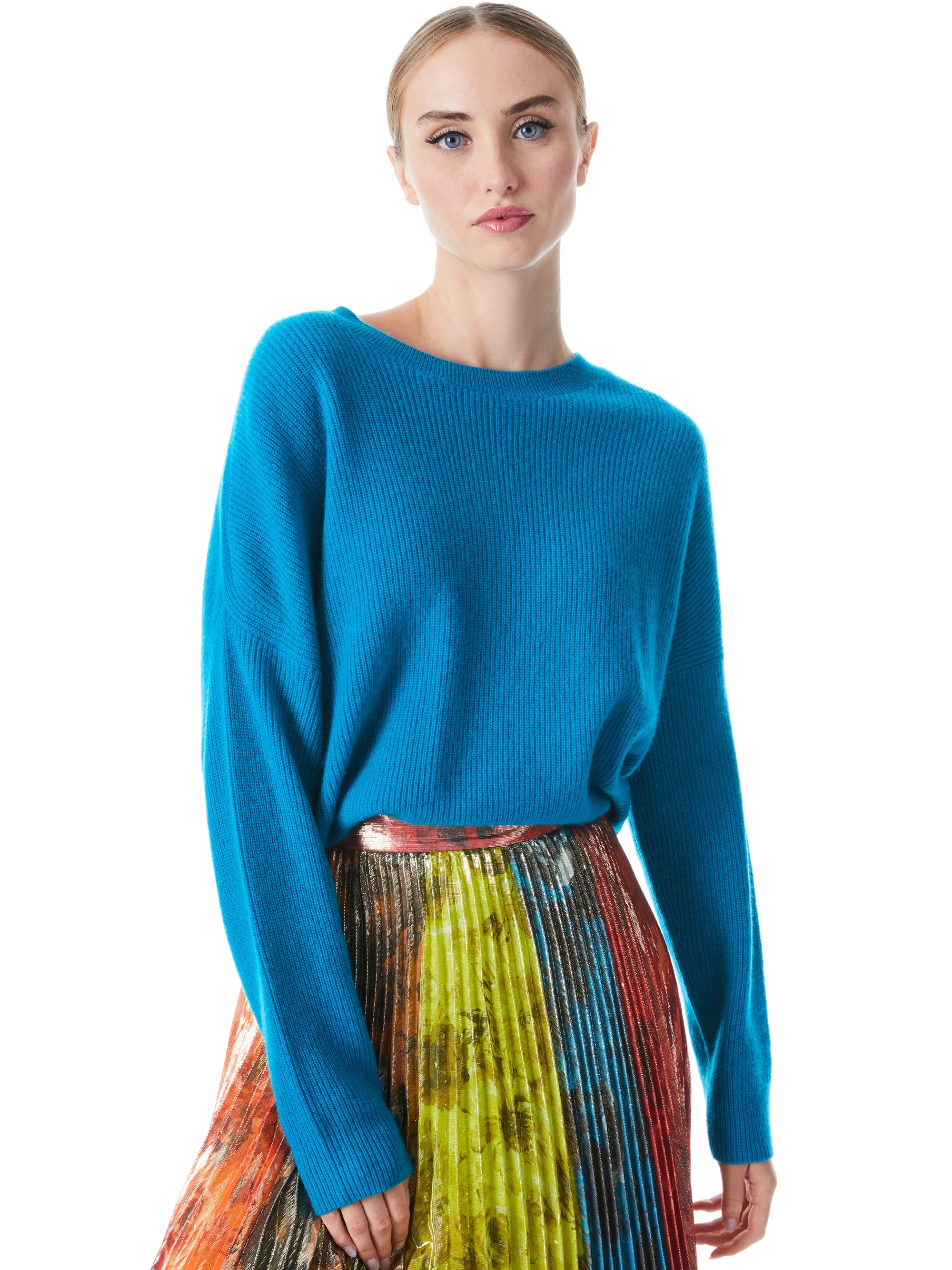 CAPRICE CREWNECK DROP SHOULDER PULLOVER - 2