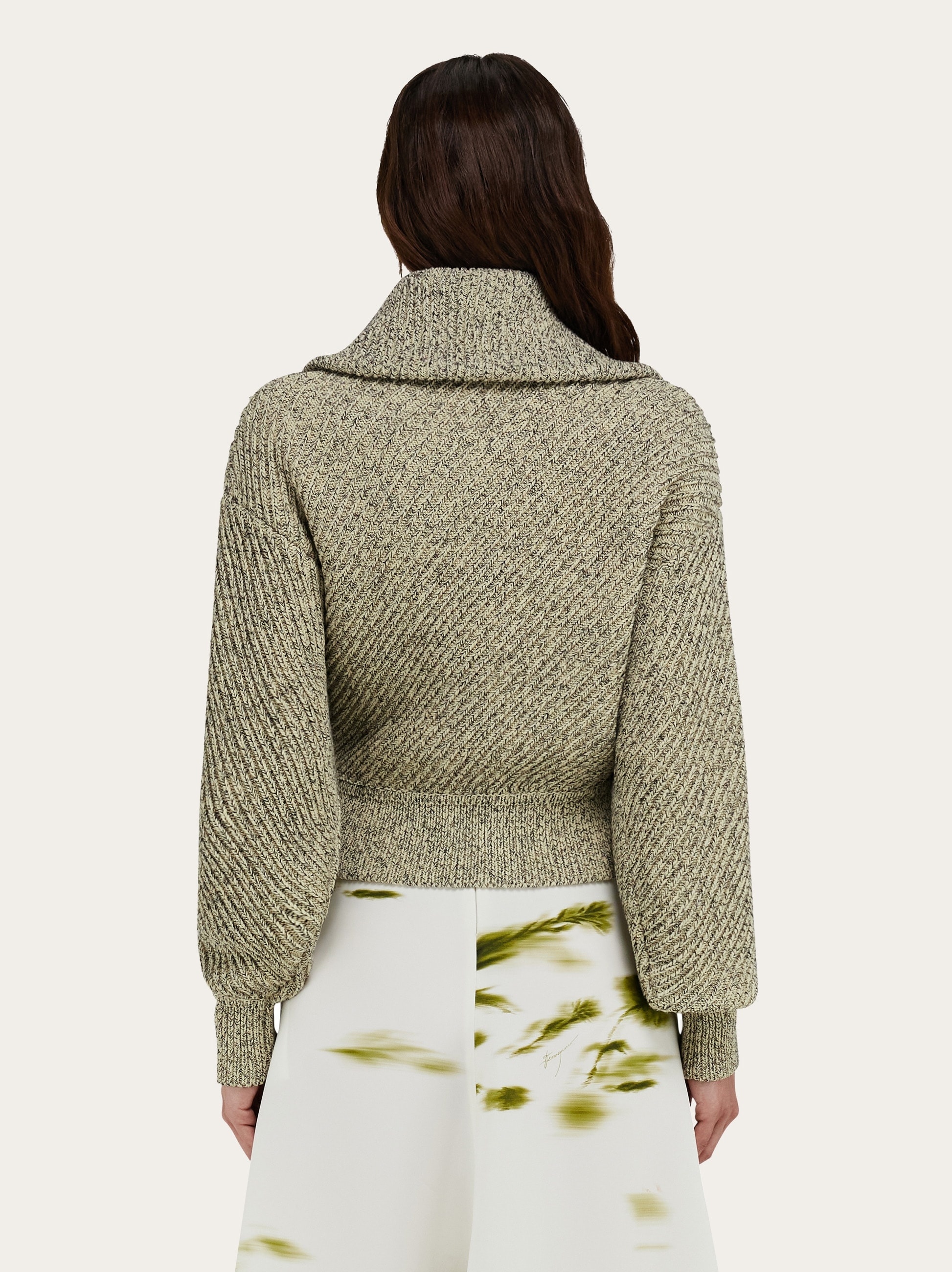 Knitted blouson - 4
