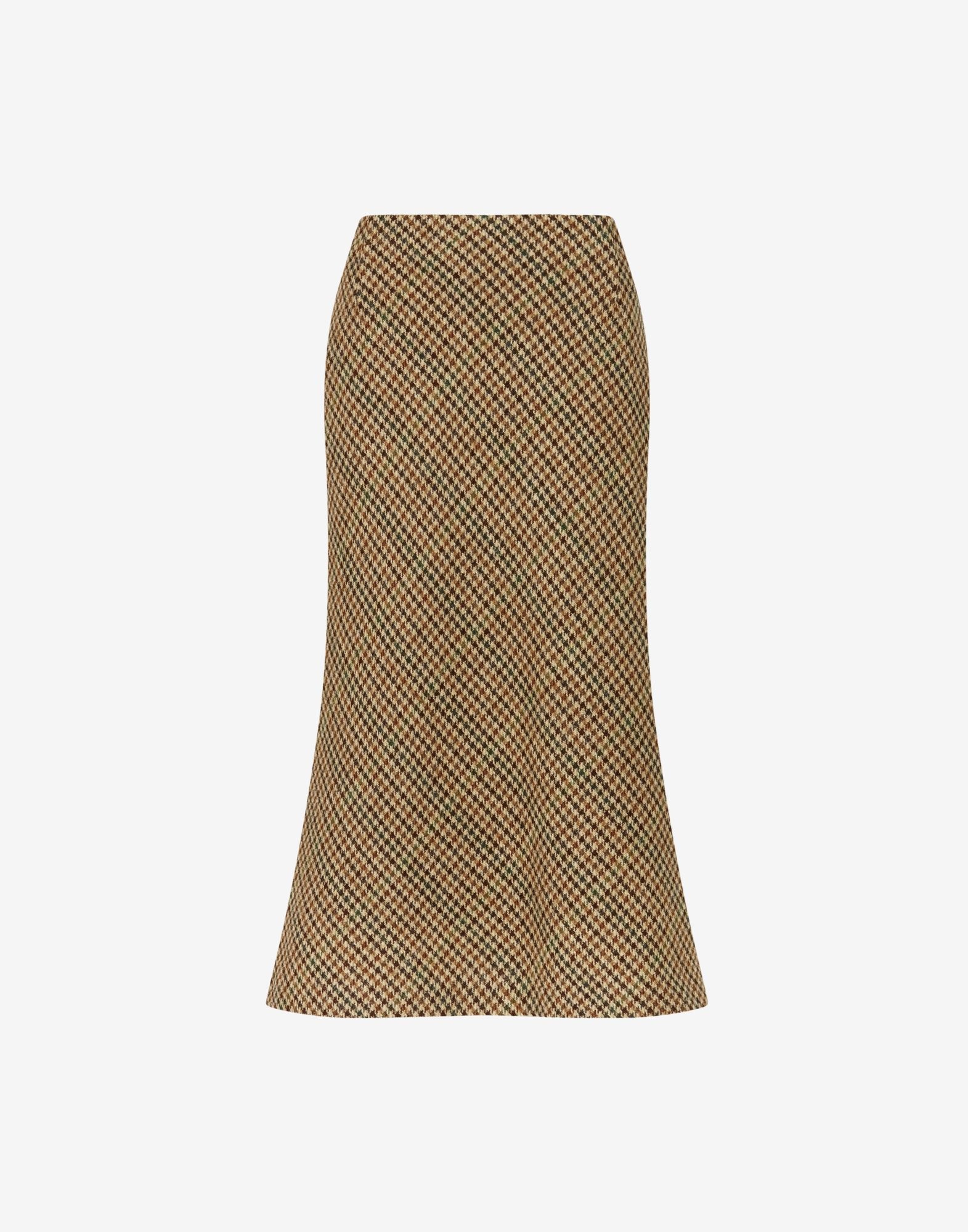 Houndstooth skirt - 1