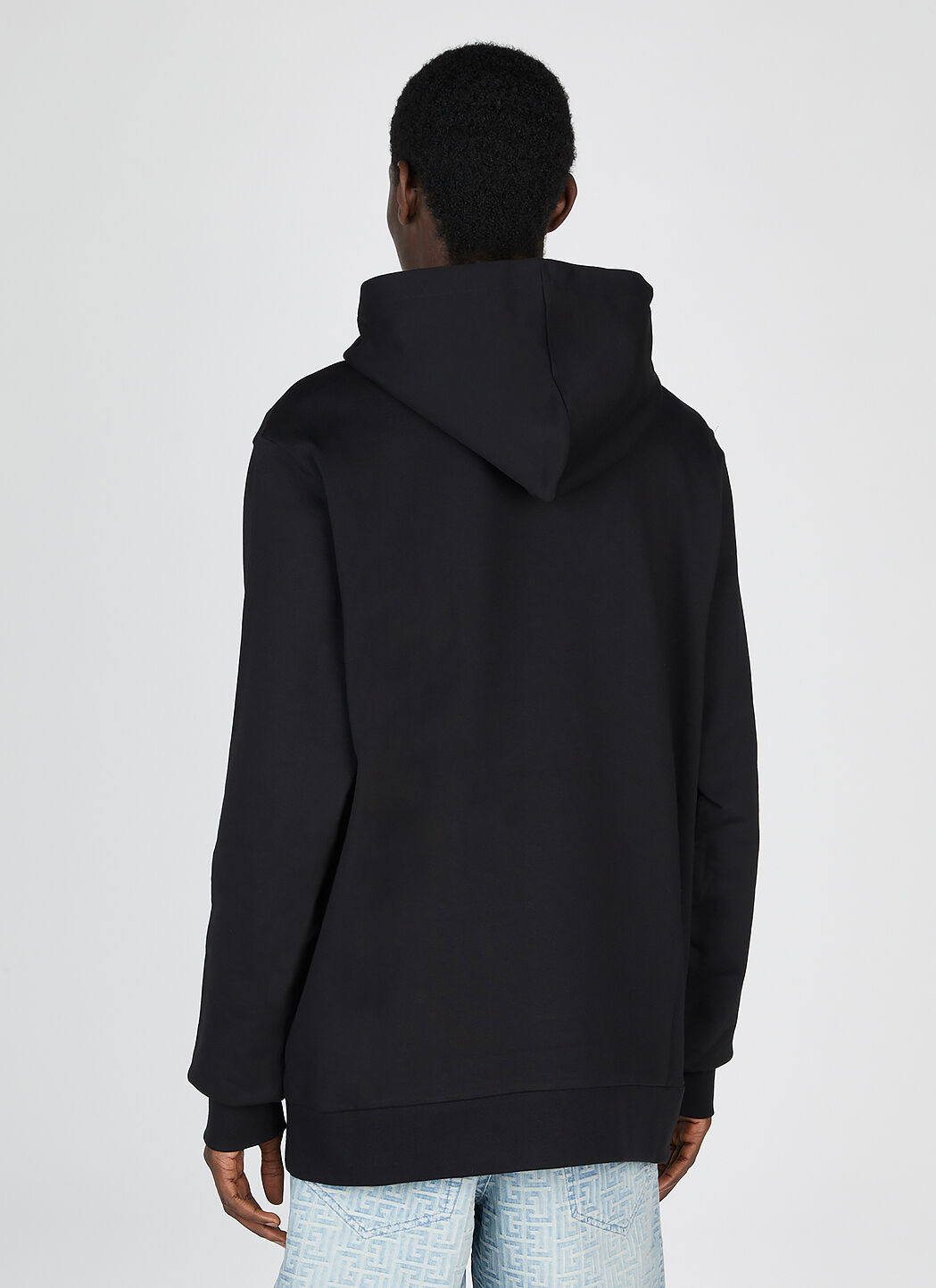 Statue Print Hooded Sweatshirt - 4