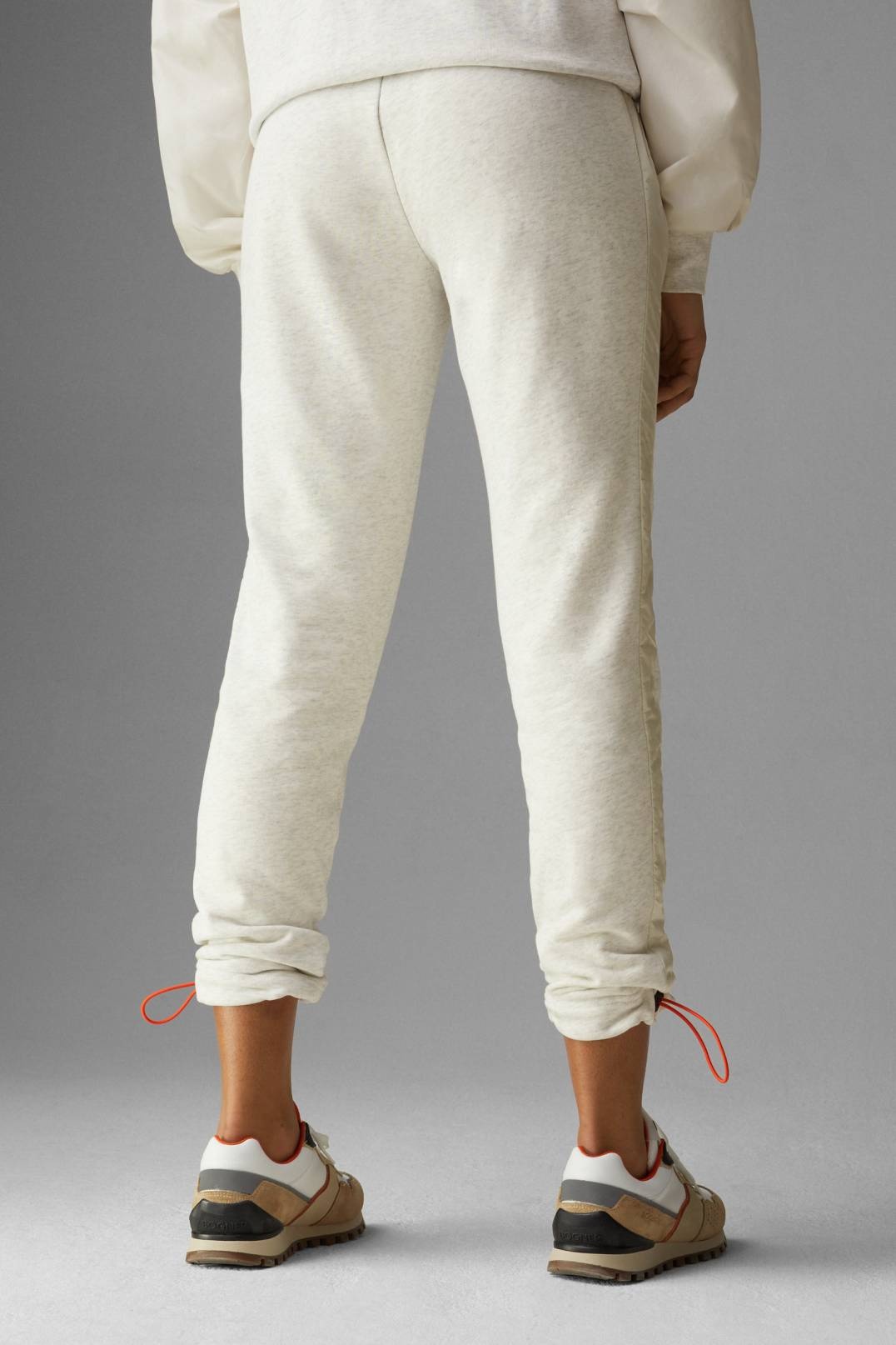 BONJA JOGGING PANTS IN LIGHT GRAY MELANGE - 3