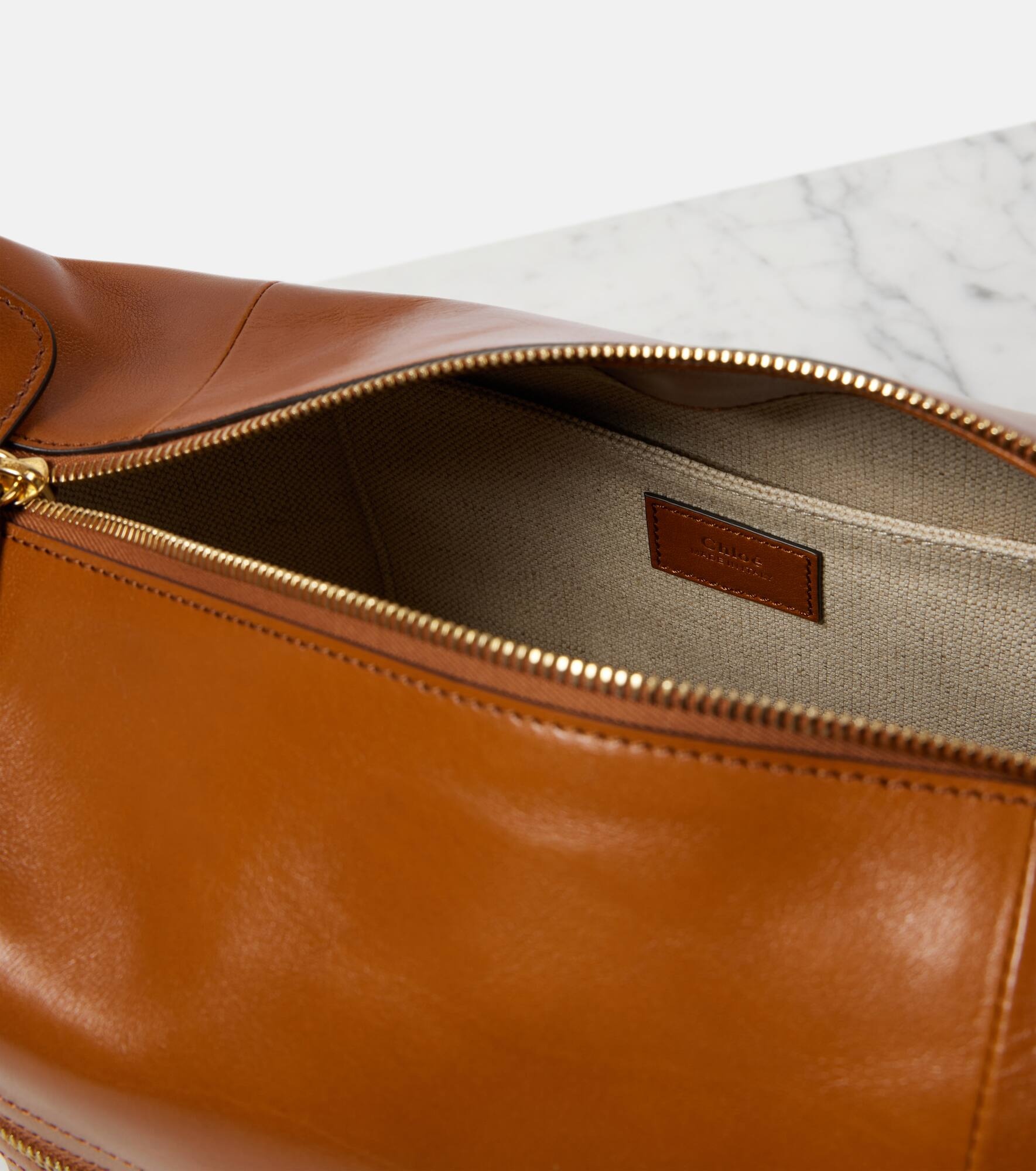 Camera Chain leather shoulder bag - 3