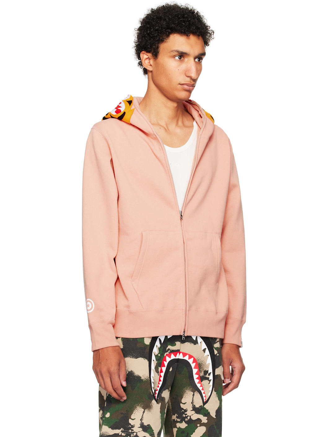 Pink Tiger Full Zip Hoodie - 2