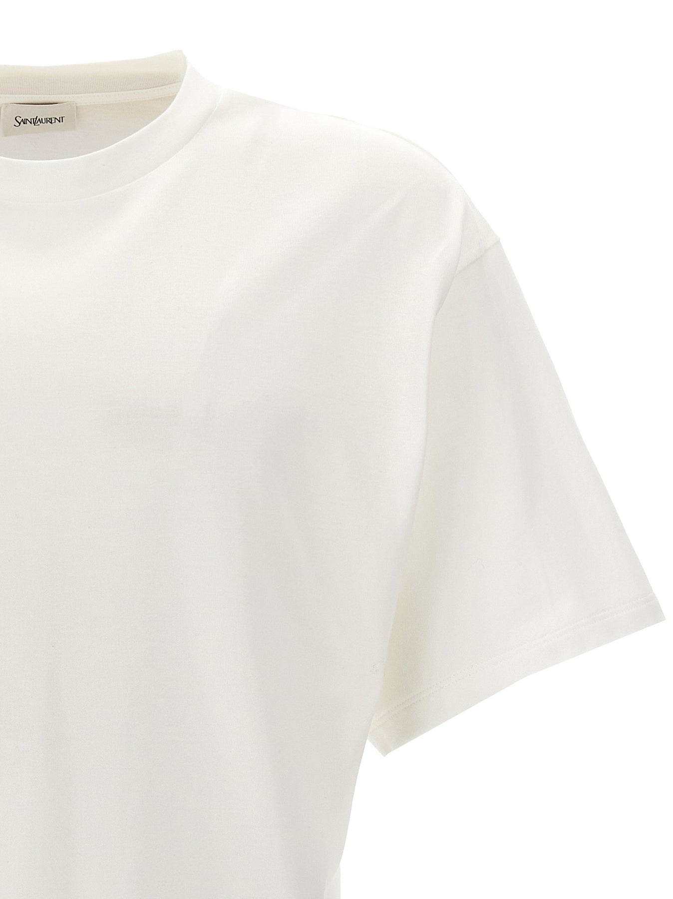 Saint Laurent T-Shirt White - 3