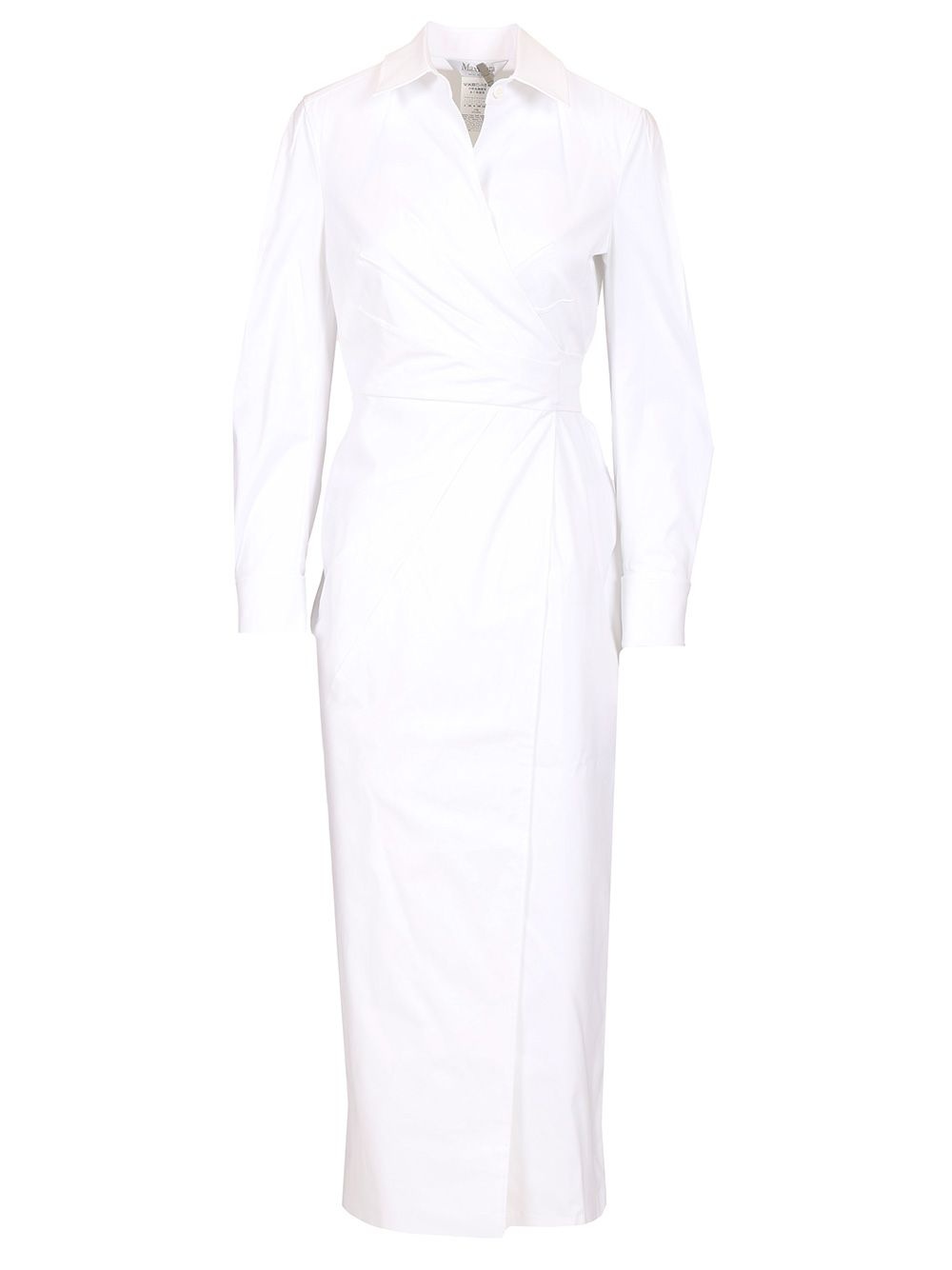 パーティードレス Max Mara BALZAC - Cotton twill dress Max Mara White shirt dress in cotton twill | TheDoubleF