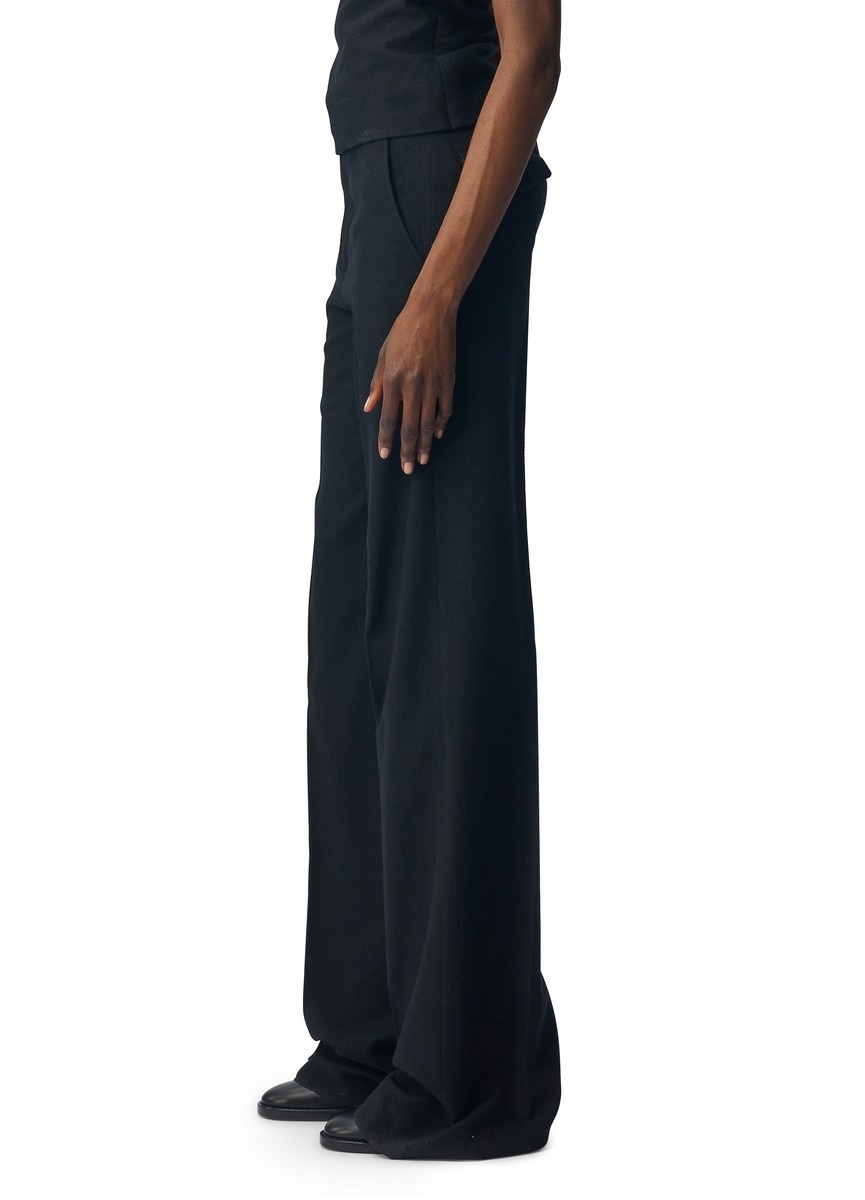 Ann Demeulemeester Maaike Flared Leg Comfort Trousers | REVERSIBLE